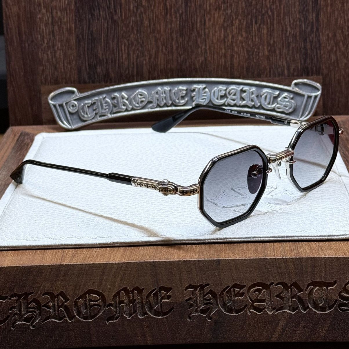 Chrome Hearts Chrome Hearts TATTERS 1/1 Sunglasses Size ONE SIZE - 4 Thumbnail