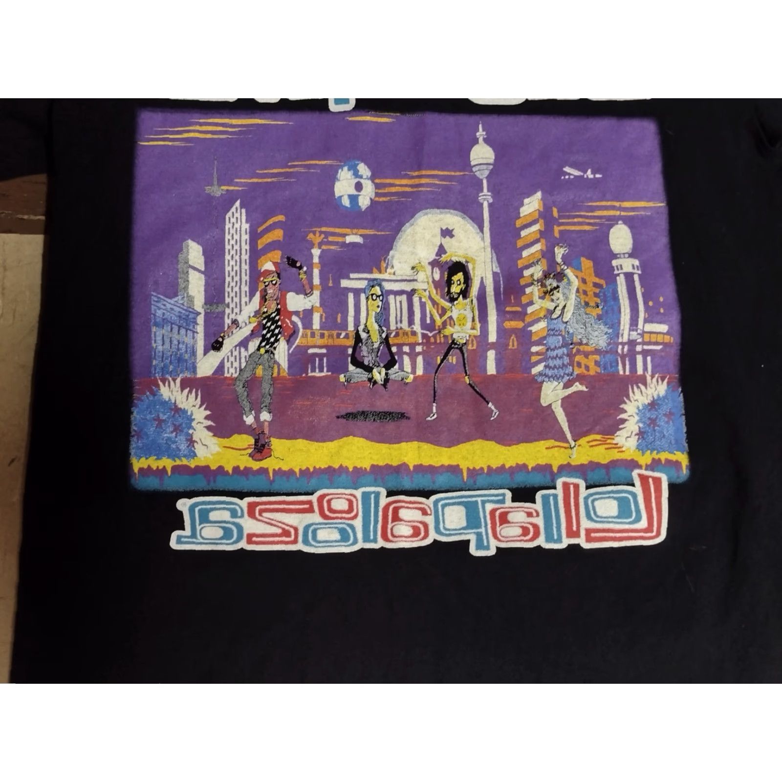Vintage VINTAGE Lollapalooza T-Shirt Alt-J Blink-182 Muse The Killers Wiz Khalifa Adult Small Black Concert Mens Size US S / EU 44-46 / 1 - 2 Thumbnail