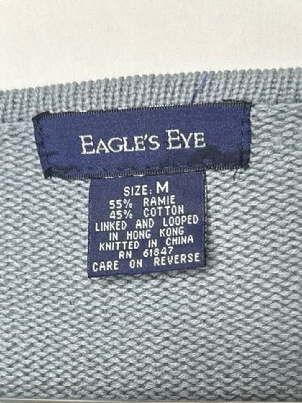 Other Eagles Eye cable knit zip up blue orange sweater cardigan M Size M / US 6-8 / IT 42-44 - 4 Thumbnail