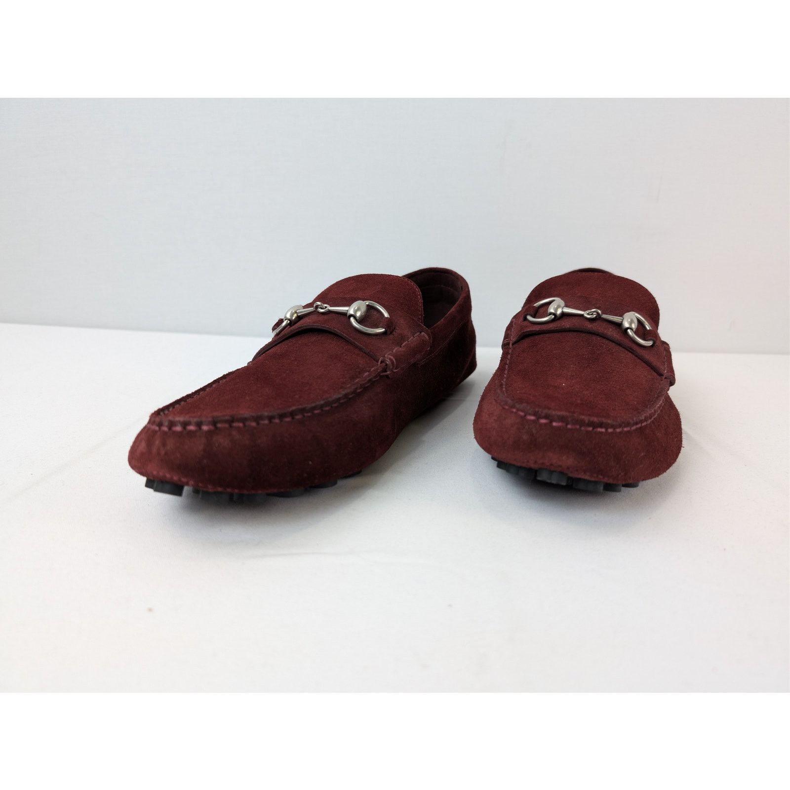 Gucci o1rshd1 Moccasin Leather Suede Sweet Loafers Shoe boots Size US 12.5 / EU 45-46 - 7 Thumbnail