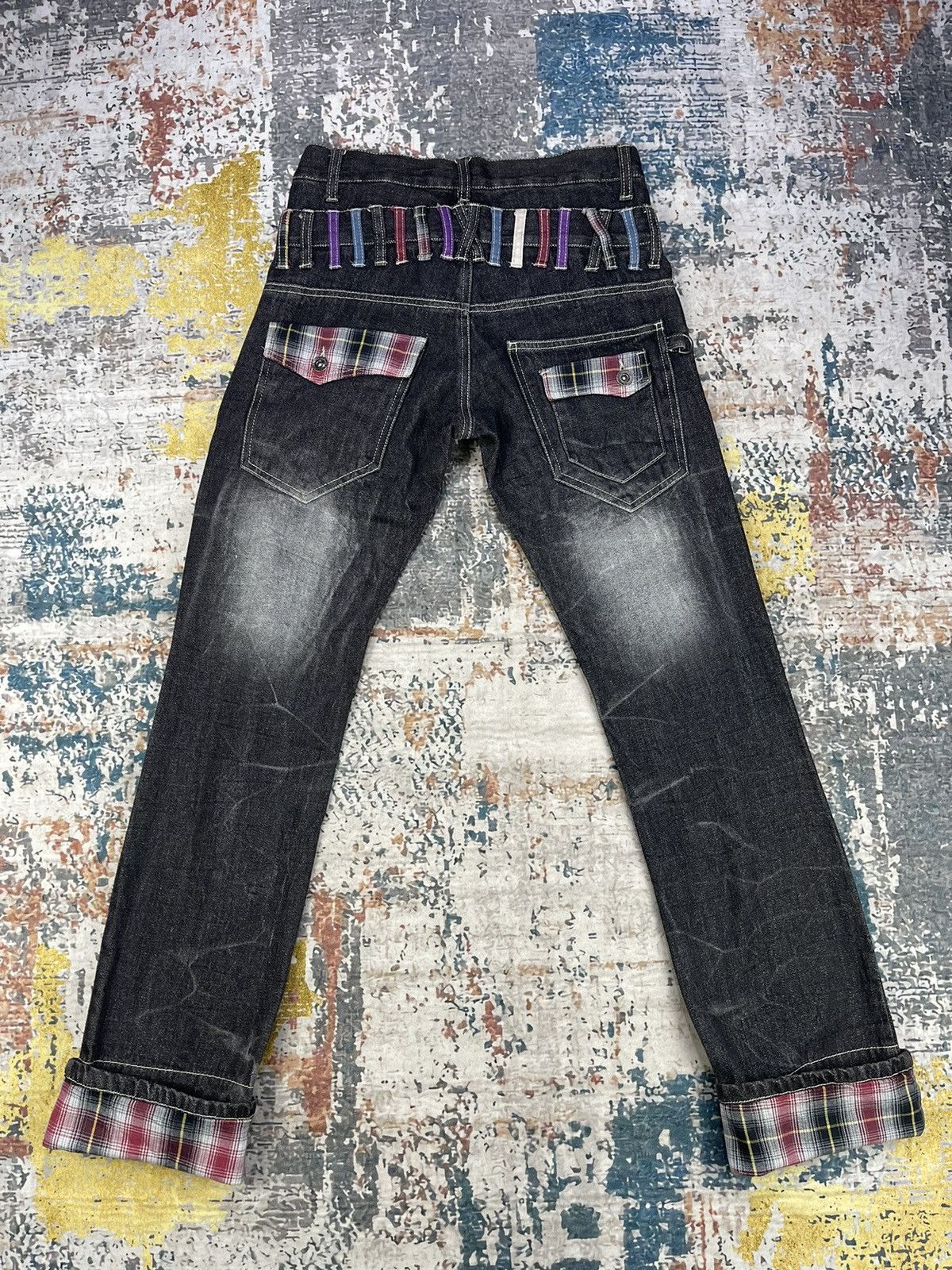 Hysteric Glamour Double Focus Distressed Double Waist Denim Size US 30 / EU 46 - 4 Thumbnail