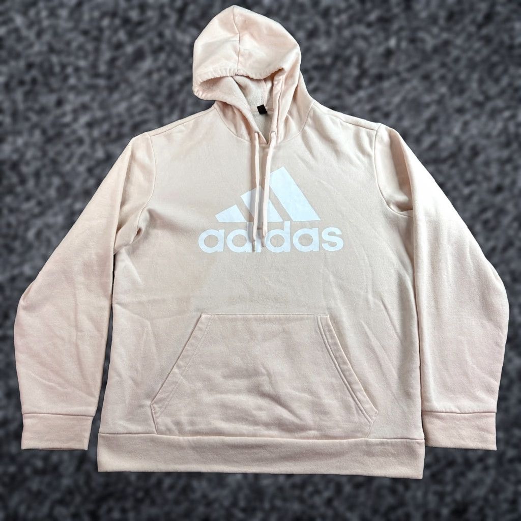 Adidas Adidas Golf CVC Fleece Hoodie Mens Large Pink White Pullover Sweatshirt Hoodie Pullover Men L Pink Adidas Golf Size US L / EU 52-54 / 3 - 1 Thumbnail