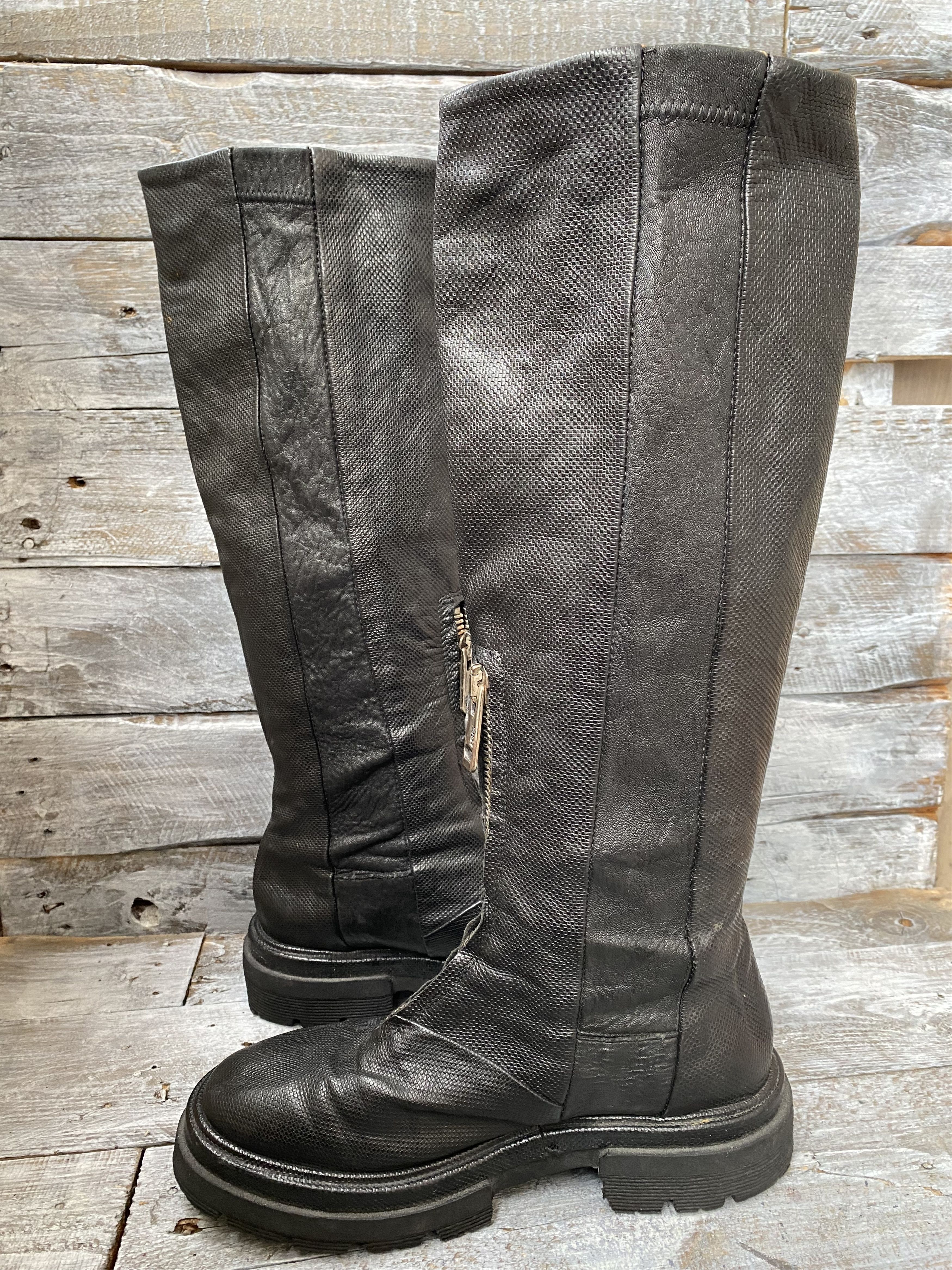 A.S.98 As 98 grunge long riding boots sz 39 Size US 9 / IT 39 - 12 Thumbnail