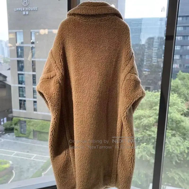 Max Mara MaxMara Brown Wool Blend Women's Coat . Size XXS / US 00 / IT 34 - 2 Thumbnail