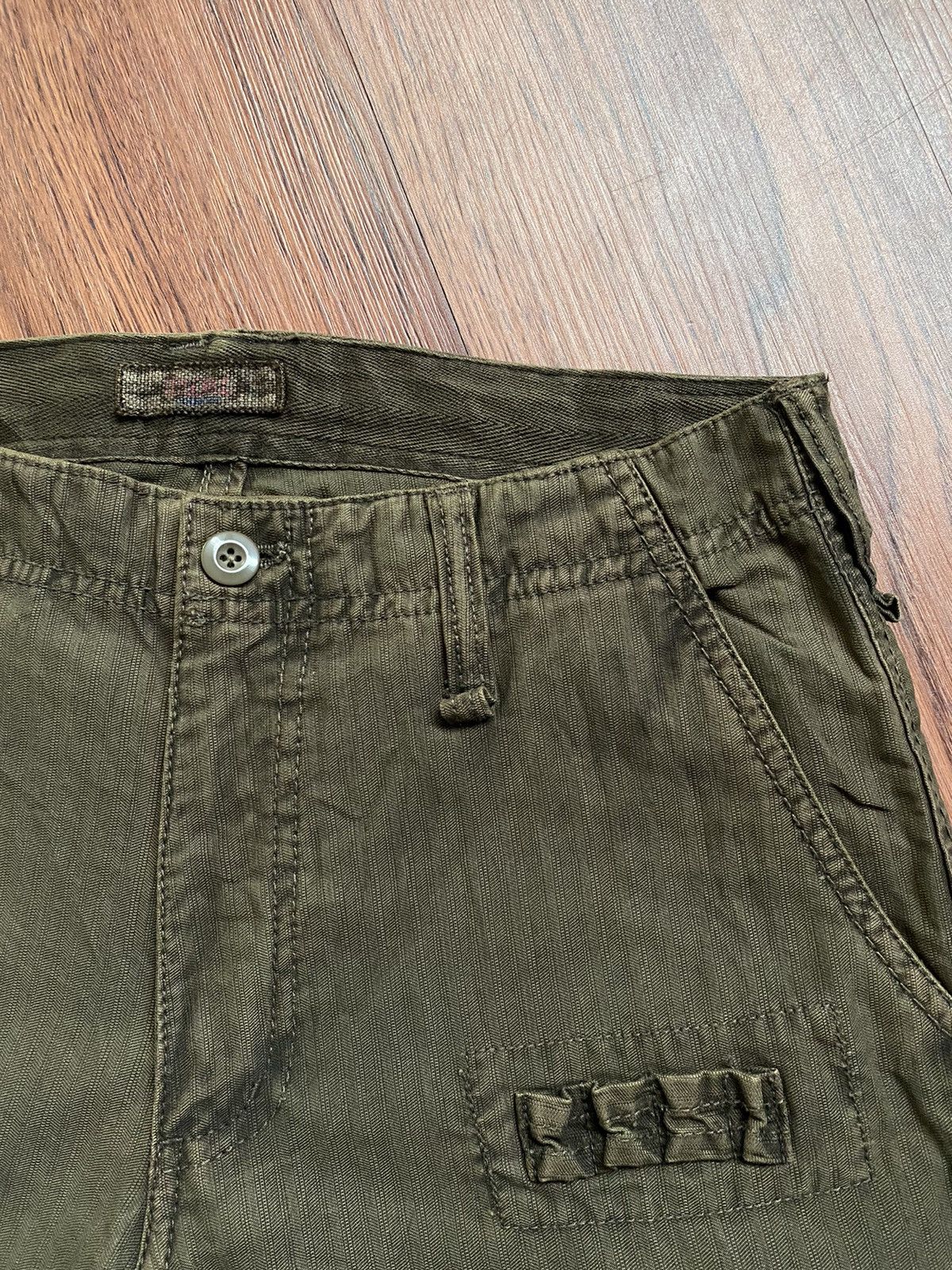 Japanese Brand Oil Cake Multipocket Army Style Size US 29 - 5 Thumbnail