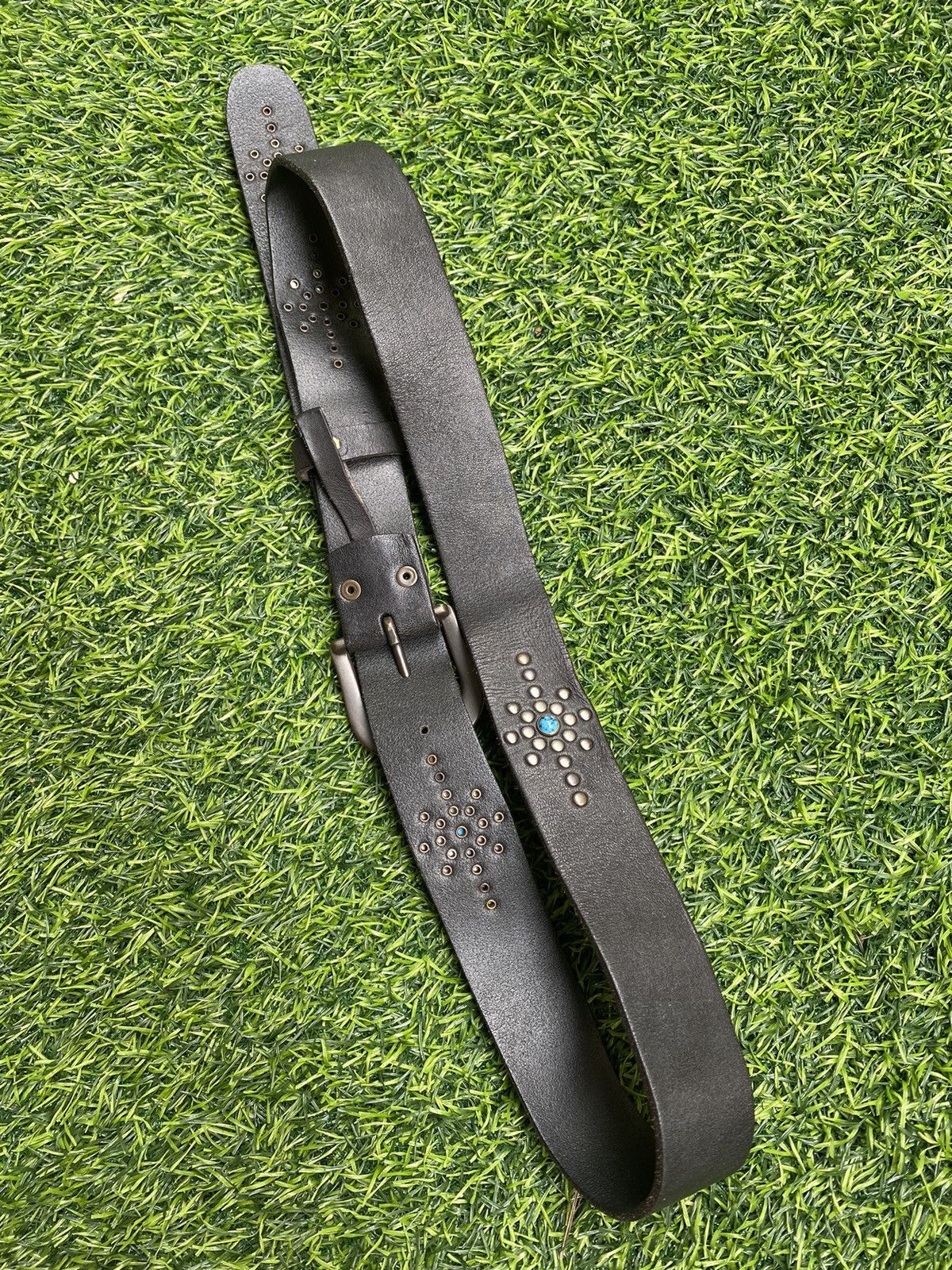 Seditionaries Vintage MADE GENUINE LEATHER PUNK ROCK Belt nice design Size ONE SIZE - 14 Thumbnail