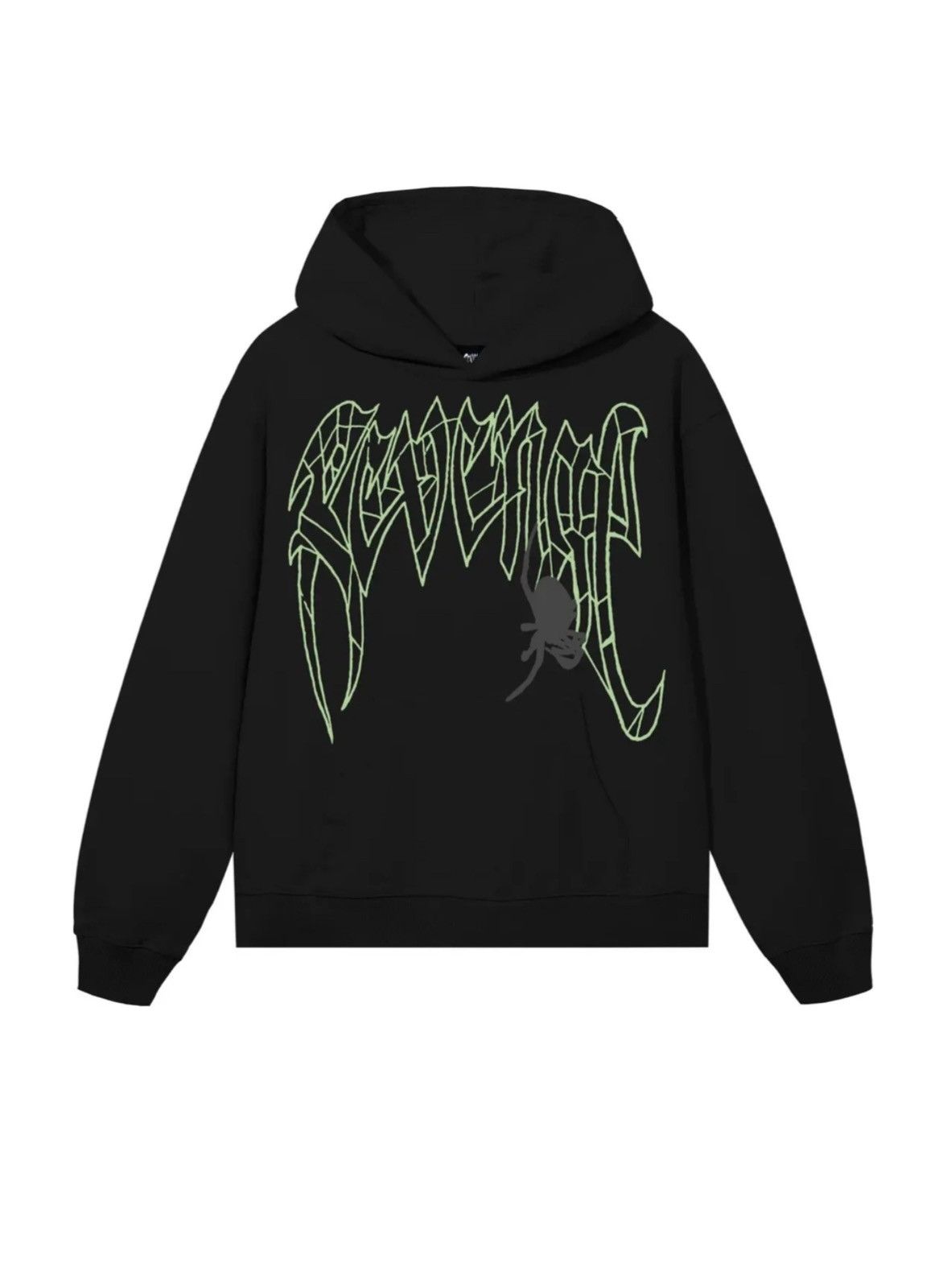 Revenge Spider Arch Hoodie Black/Glow in the dark hoodie Size US L / EU 52-54 / 3 - 3 Thumbnail