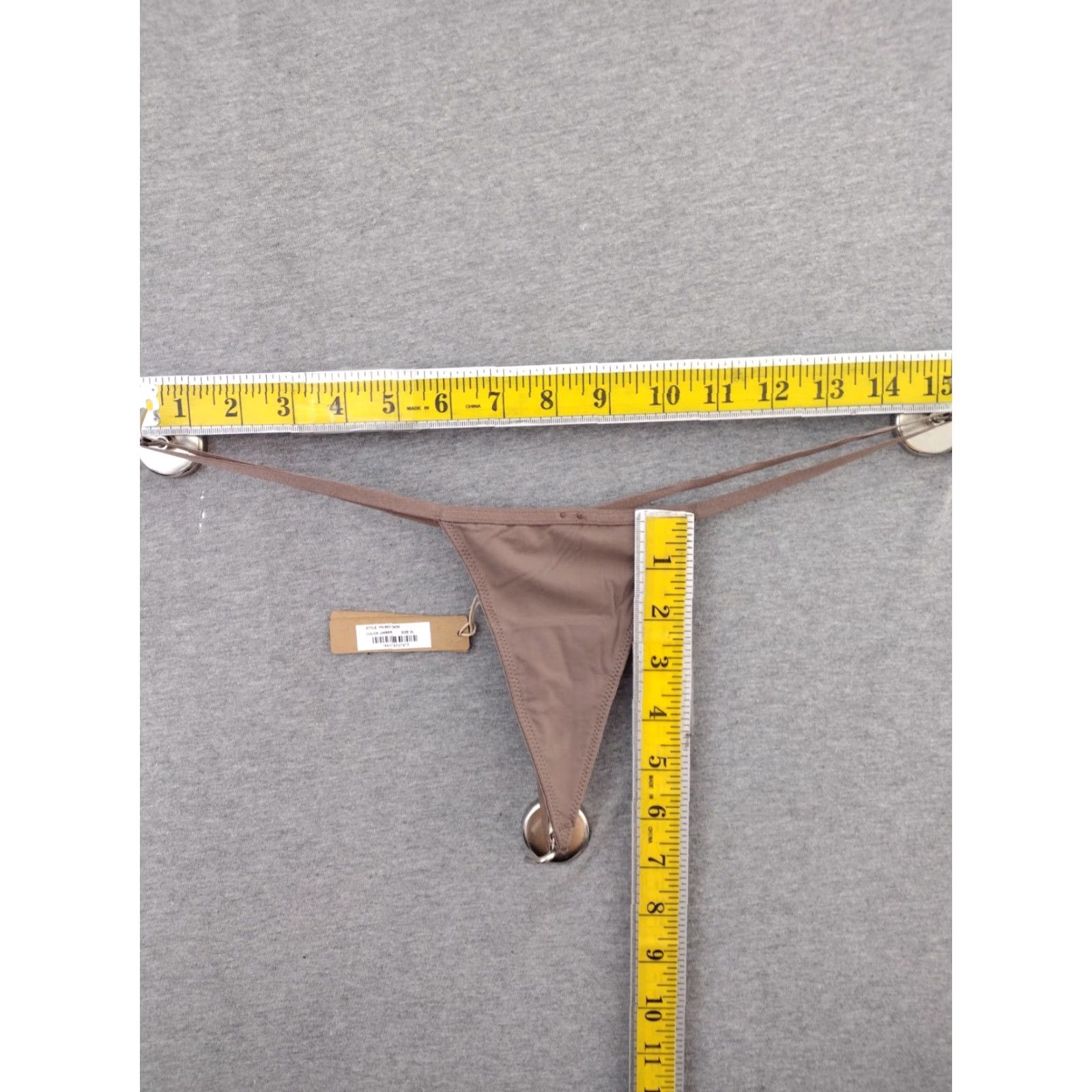 SKIMS VINTAGE No — SKIMS Panties Thong Womens XL Umber Sax? Size 40" / US 18 - 4 Thumbnail