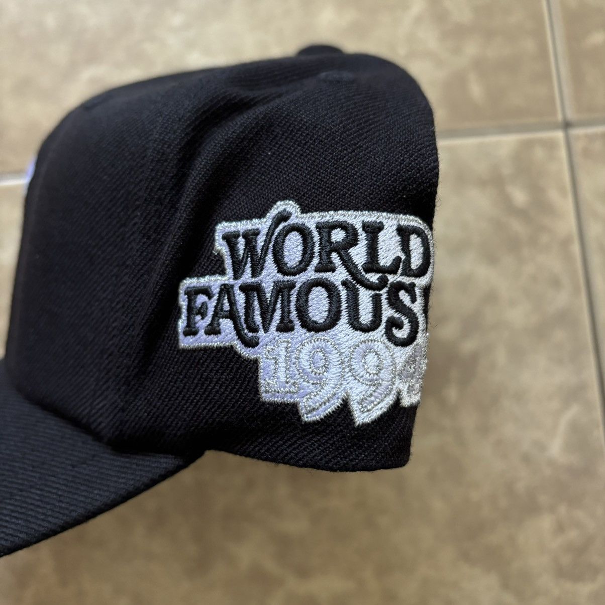 Supreme Supreme World Famous S Logo 6-Panel Hat Size ONE SIZE - 8 Thumbnail