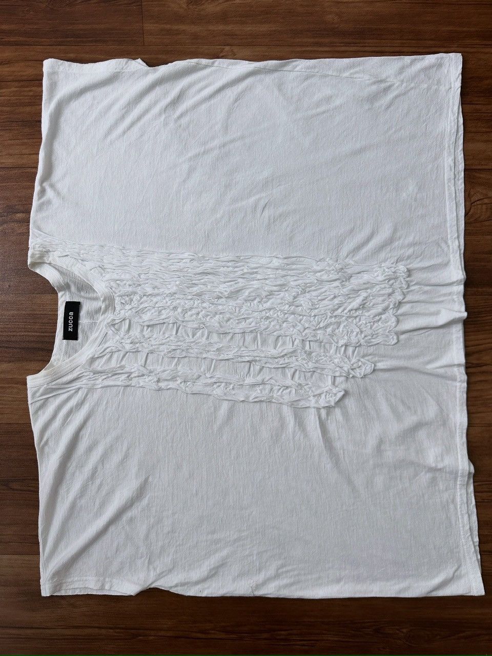 Issey Miyake Zucca Ruffle Artisanal Top