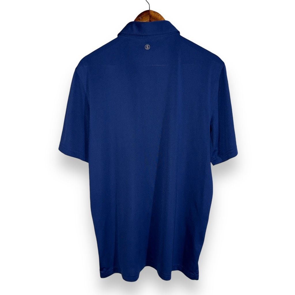 Other Stitch Golf Solid Navy Performance Golf Polo Shirt M Size US M / EU 48-50 / 2 - 8 Thumbnail