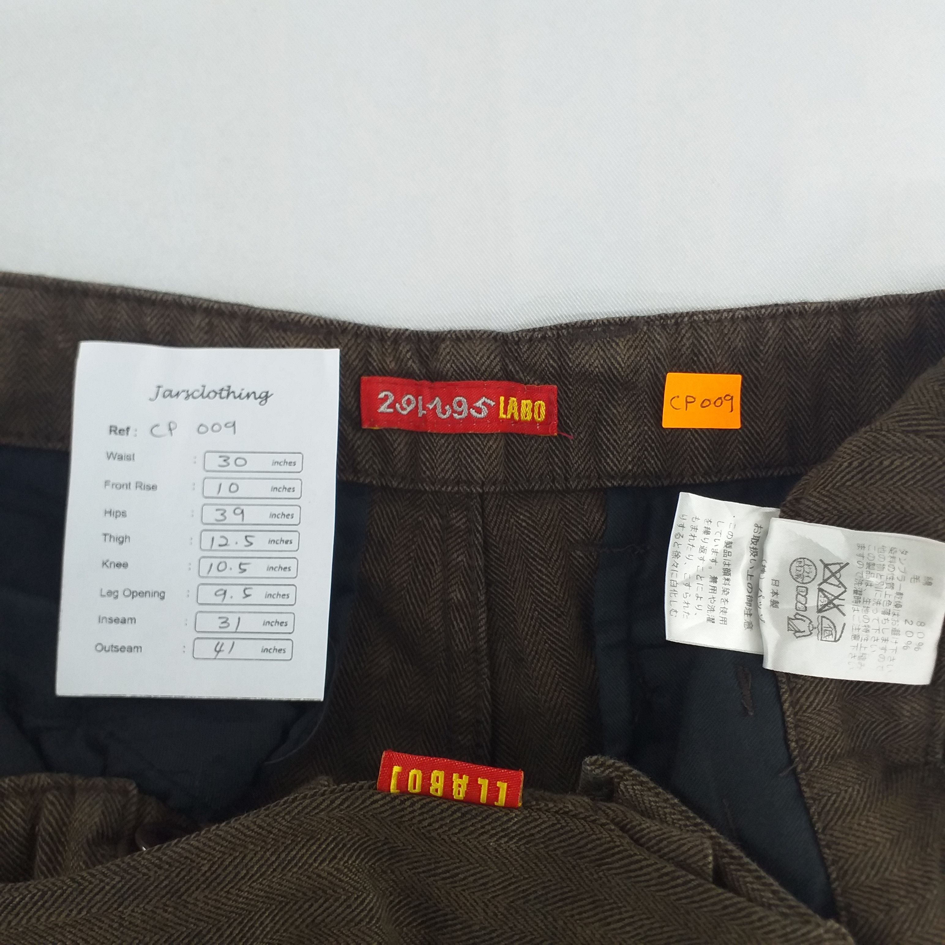 Japanese Brand 291295 Labo Japanese Brand Cargo Pockets Pants -CP009 Size US 30 / EU 46 - 11 Thumbnail