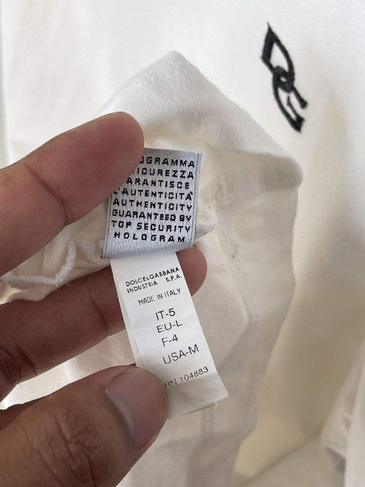 Dolce & Gabbana Dokce & Gabbana Underwear Tee Size US XS / EU 42 / 0 - 8 Thumbnail