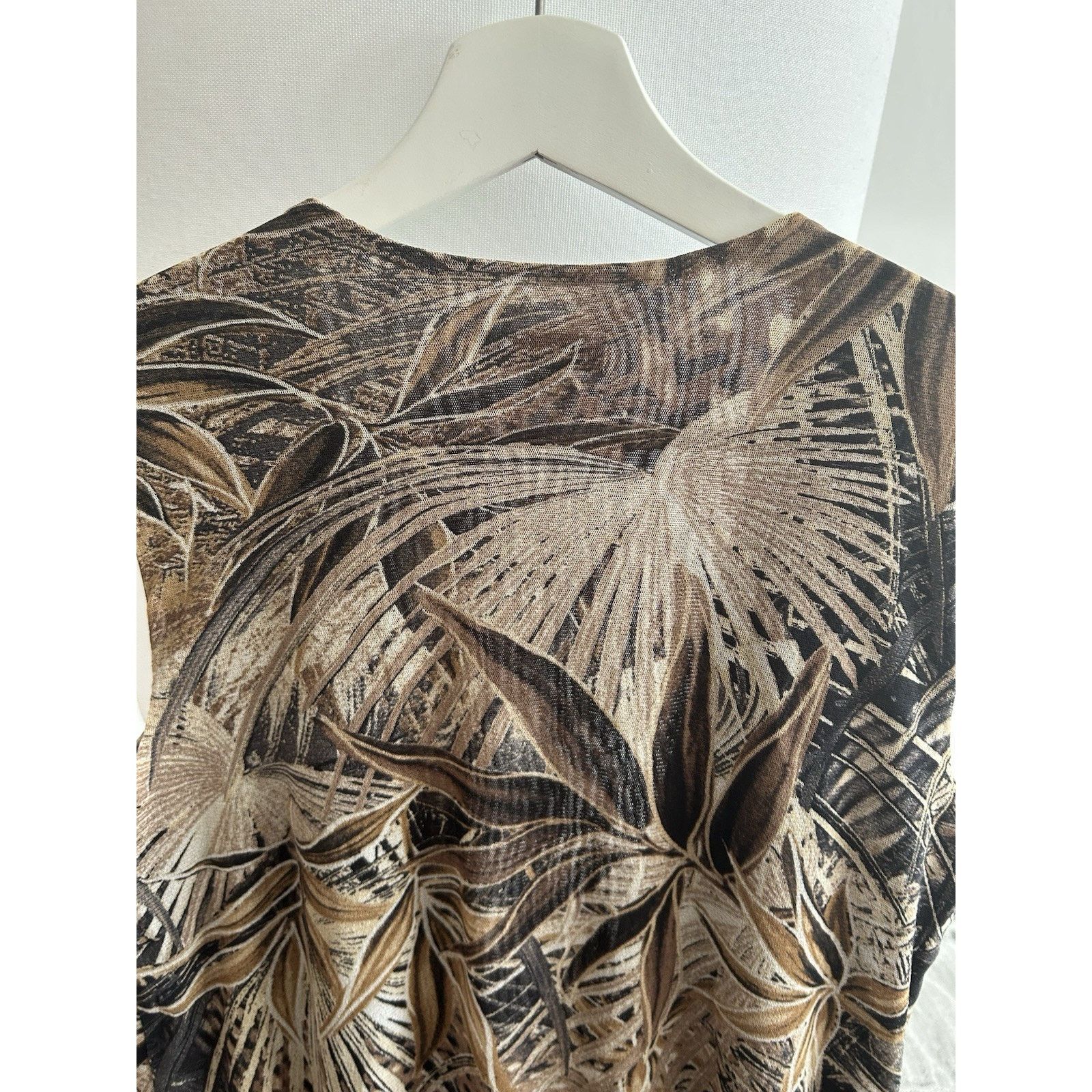 Other Cache Y2K Forrest Plunge Sirencore Stretch Top L Mermeid Size L / US 10 / IT 46 - 7 Thumbnail