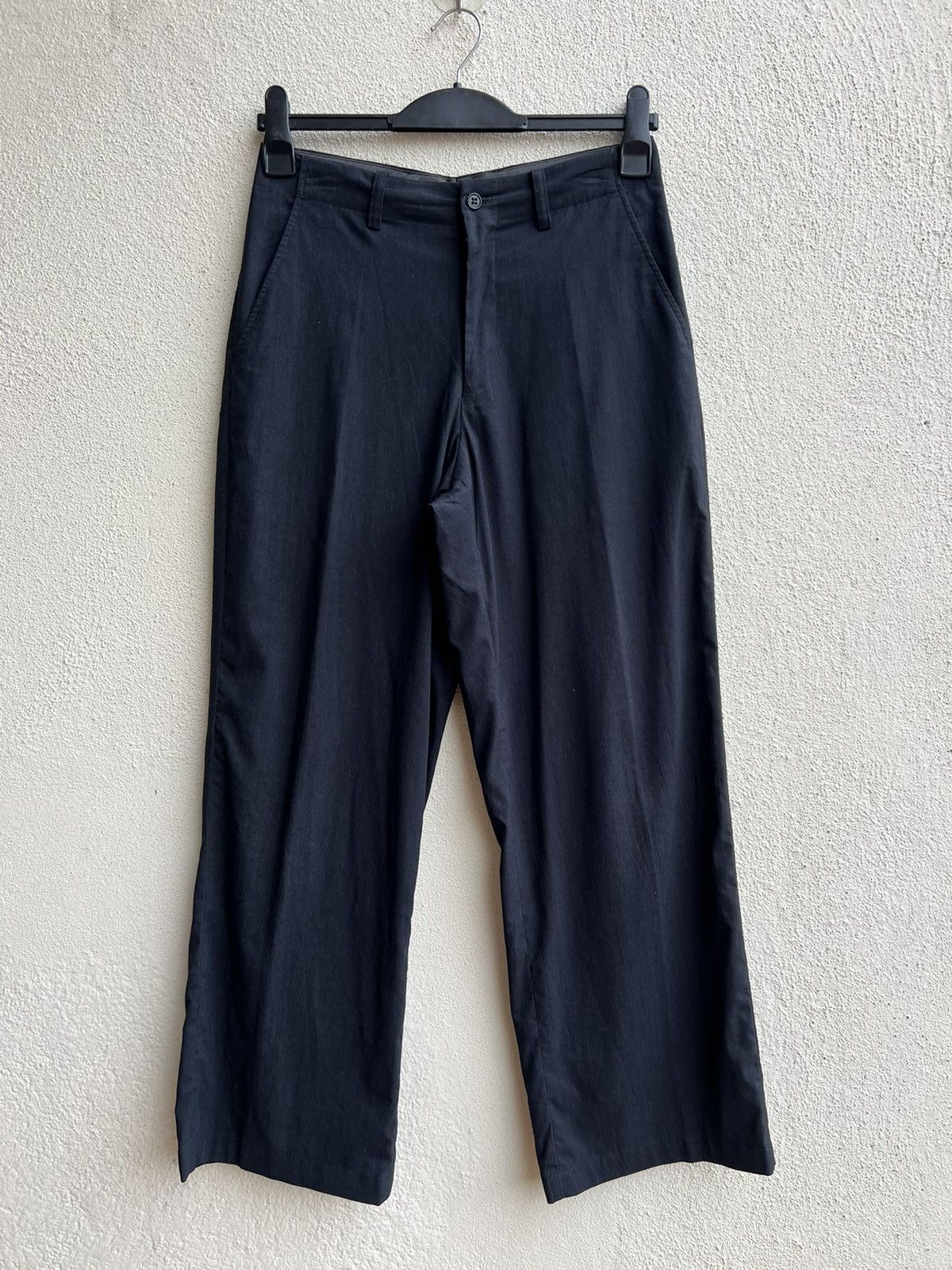 Yohji Yamamoto Vintage Yohji Yamamoto A.A.R Durban Stretch Wide Leg Trouser Size US 30 / EU 46 - 16 Thumbnail