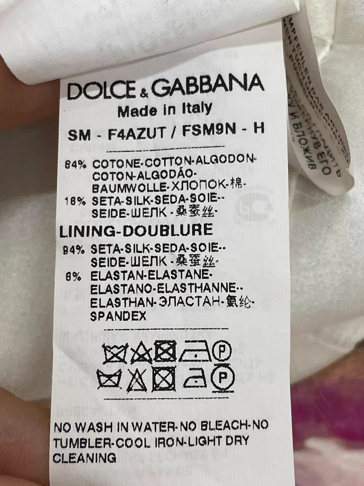 Dolce & Gabbana Dolce&Gabbana B&W ColorBlocked Striped Rose Skirt Size 26" / US 2 / IT 38 - 6 Thumbnail