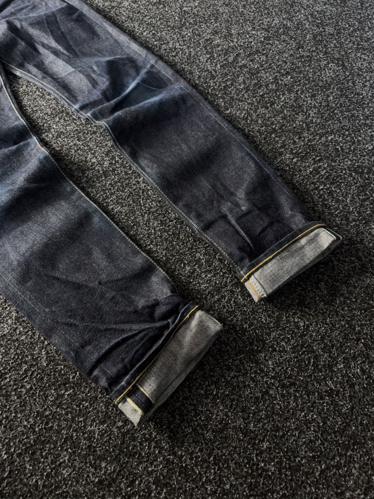 Edwin 00 Vintage Edwin Japan Selvedge Raw Denim Jeans Size US 30 / EU 46 - 2 Thumbnail
