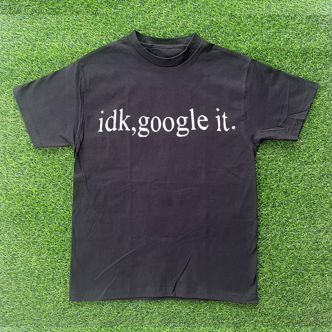 Vintage IDK LOOK IT UP TSHIRT Size US S / EU 44-46 / 1 - 1 Preview