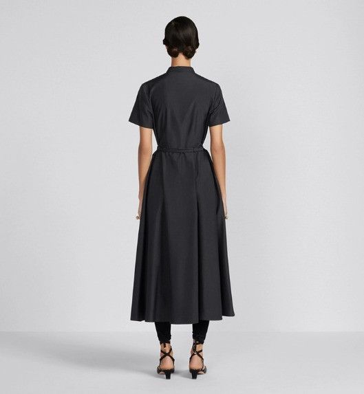 Dior o1w1db10824 Mid-Length Shirt Dress in Grey Size L / US 10 / IT 46 - 6 Thumbnail