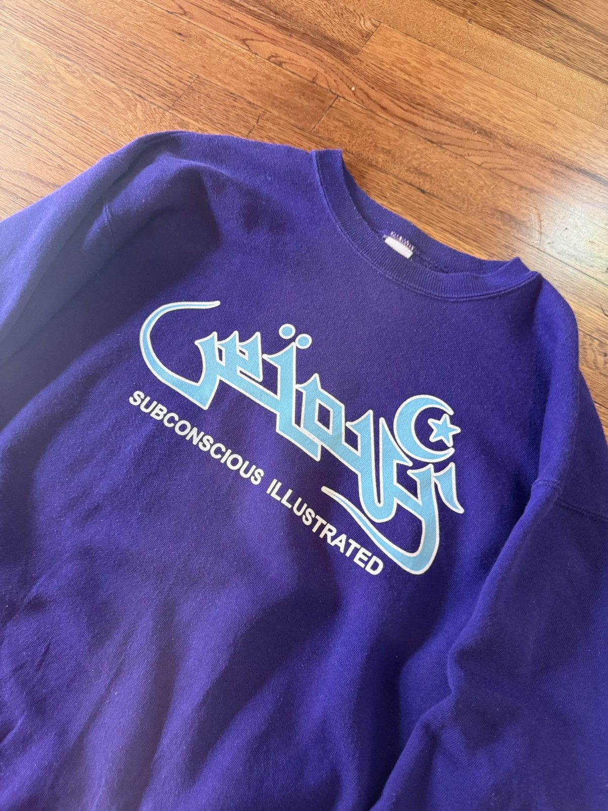 Velour VELOUR GARMENTS *rare* crewneck sweatshirt PURPLE Size US S / EU 44-46 / 1 - 3 Thumbnail