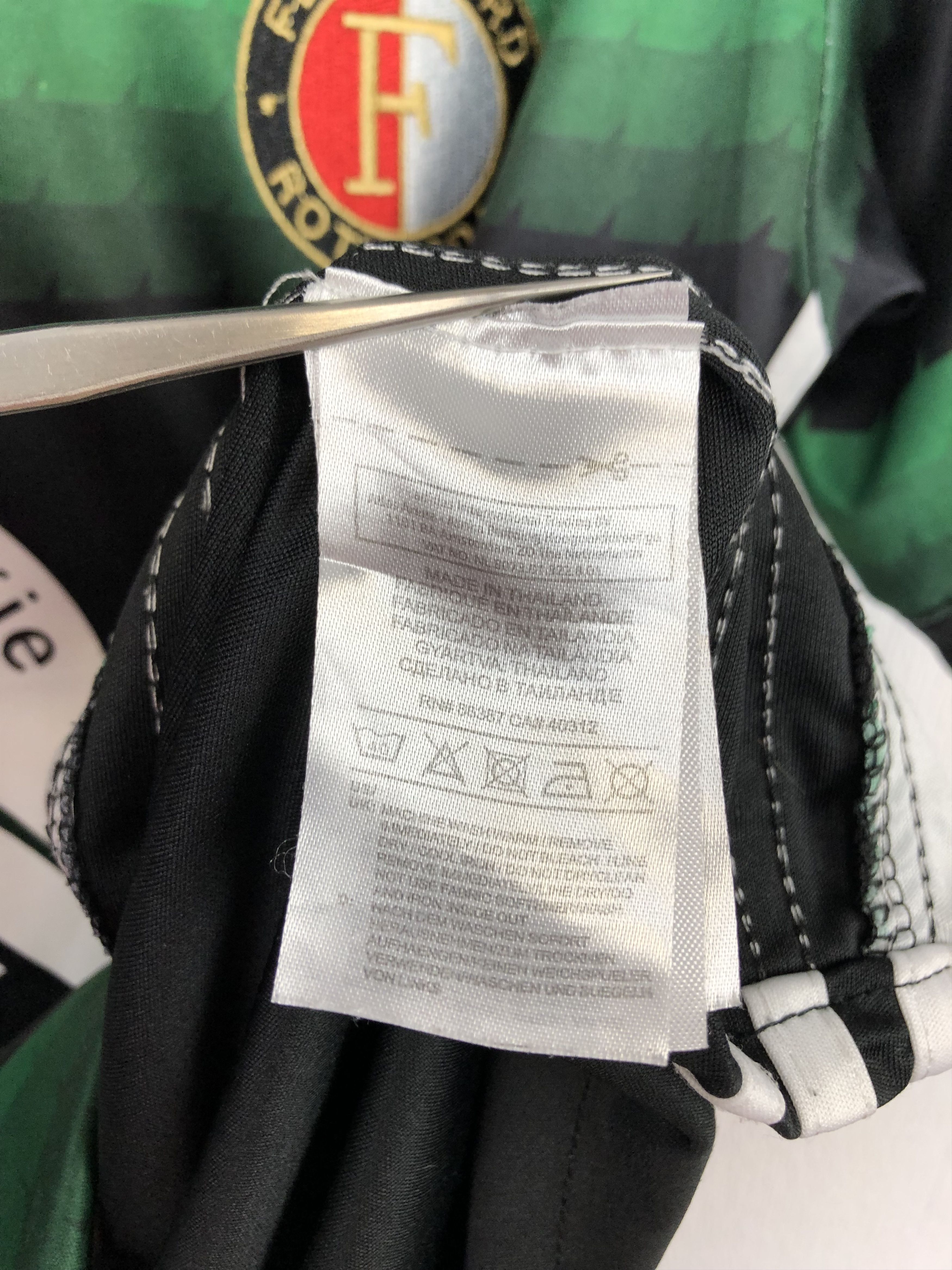 Other Feyenoord Away football shirt 2017 Soccer Adidas Jersey Rare Size US L / EU 52-54 / 3 - 12 Thumbnail