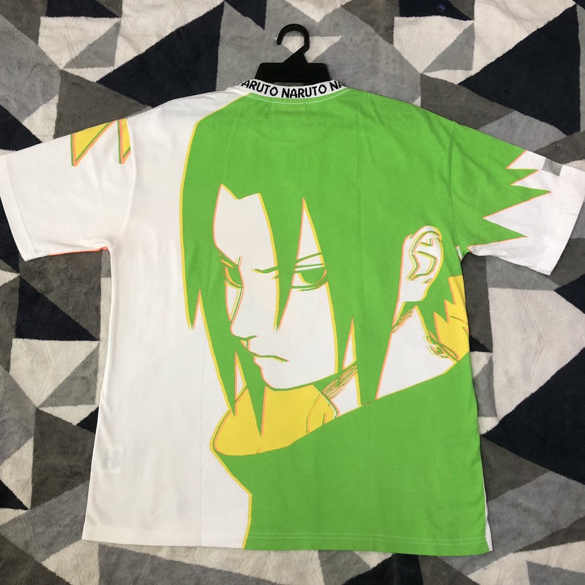 Anime × Cartoon Network × Japanese Brand Naruto Sasuke Overprint Tshirt Size US L / EU 52-54 / 3 - 2 Thumbnail