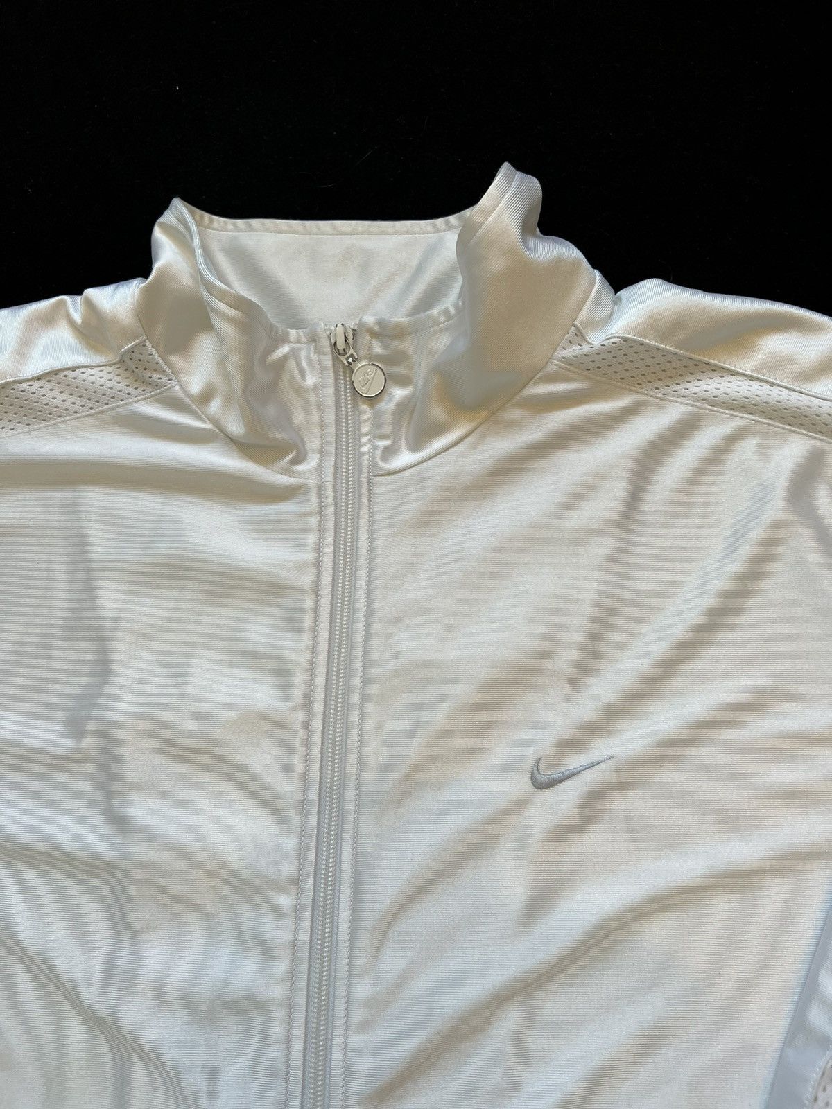 Nike × Vintage Sweatshirt Nike vintage 00’s zipped small swoosh Size US XL / EU 56 / 4 - 2 Thumbnail