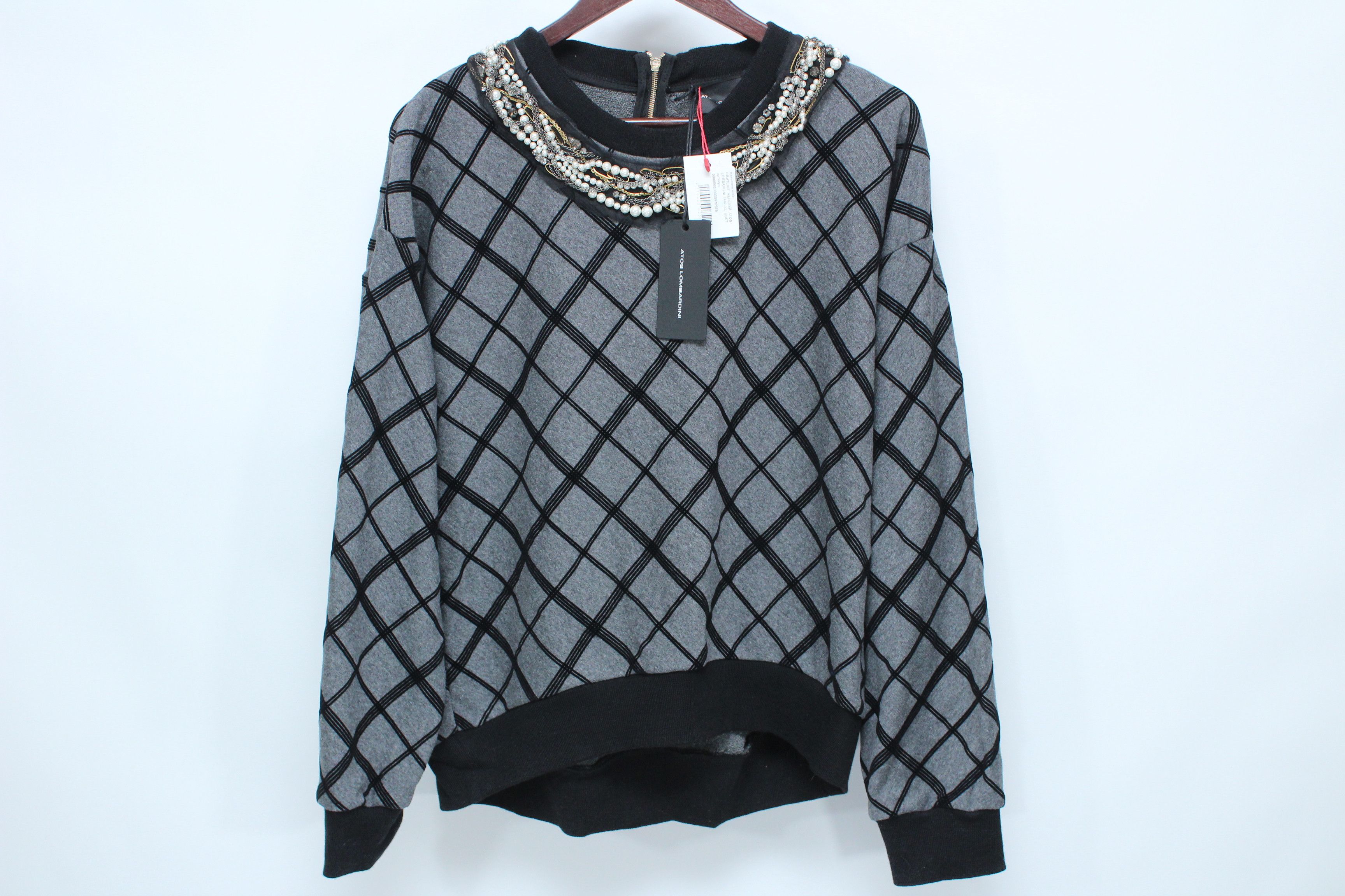 Vintage Atos Lombardini Sweater Womens Size 44 New Authentic Size M / US 6-8 / IT 42-44 - 3 Thumbnail