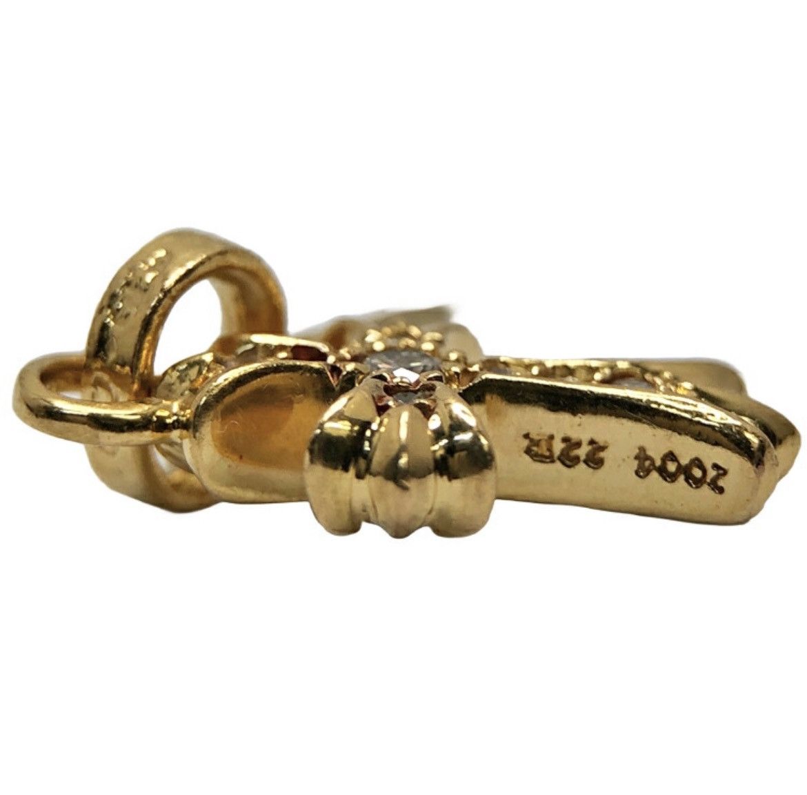 Chrome Hearts Chrome Hearts 22k pave Diamond Baby Fat Earring Size ONE SIZE - 5 Thumbnail