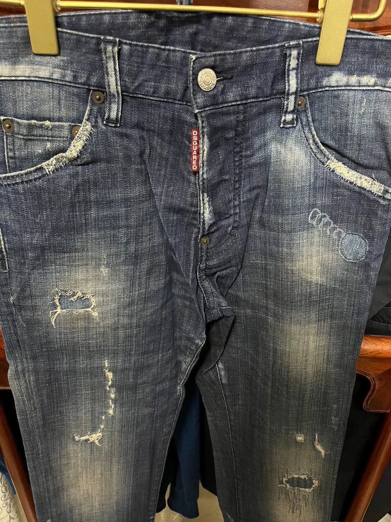 Dsquared2 Dsquared2 Dsquared2 Cool Guy Slim Fit Denim Pants-2506 Size US 44 / EU 60 - 2 Thumbnail
