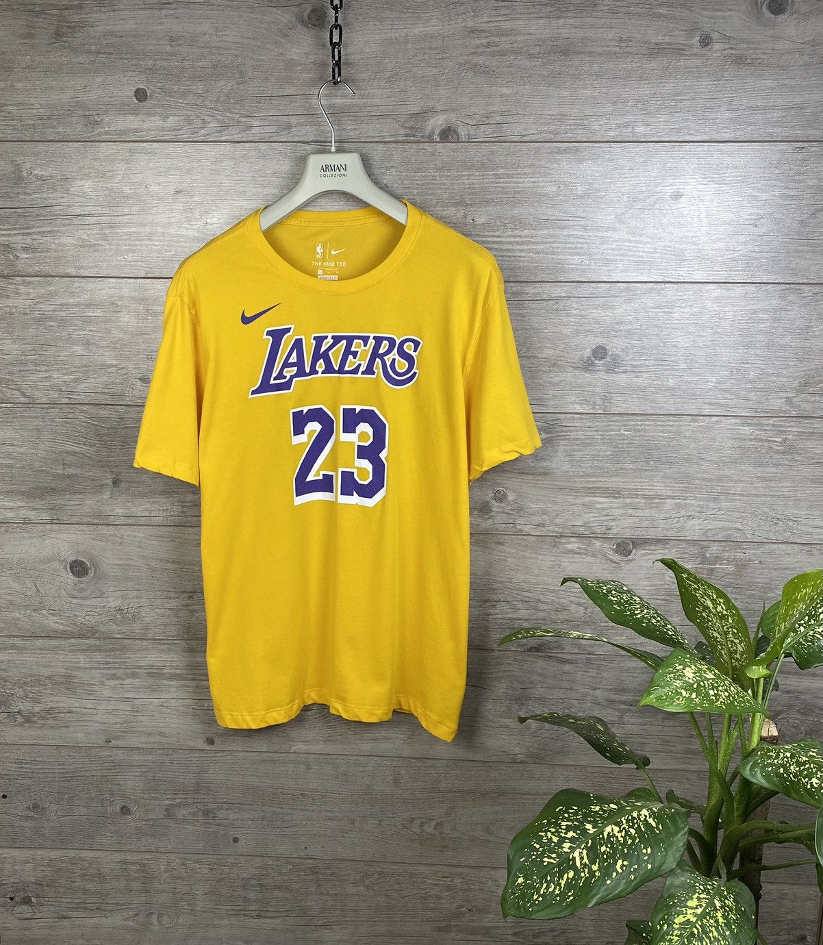 Nike Nike James Lebron LAL Dry Tee BQ1540-743 size L Size US XL / EU 56 / 4 - 3 Thumbnail