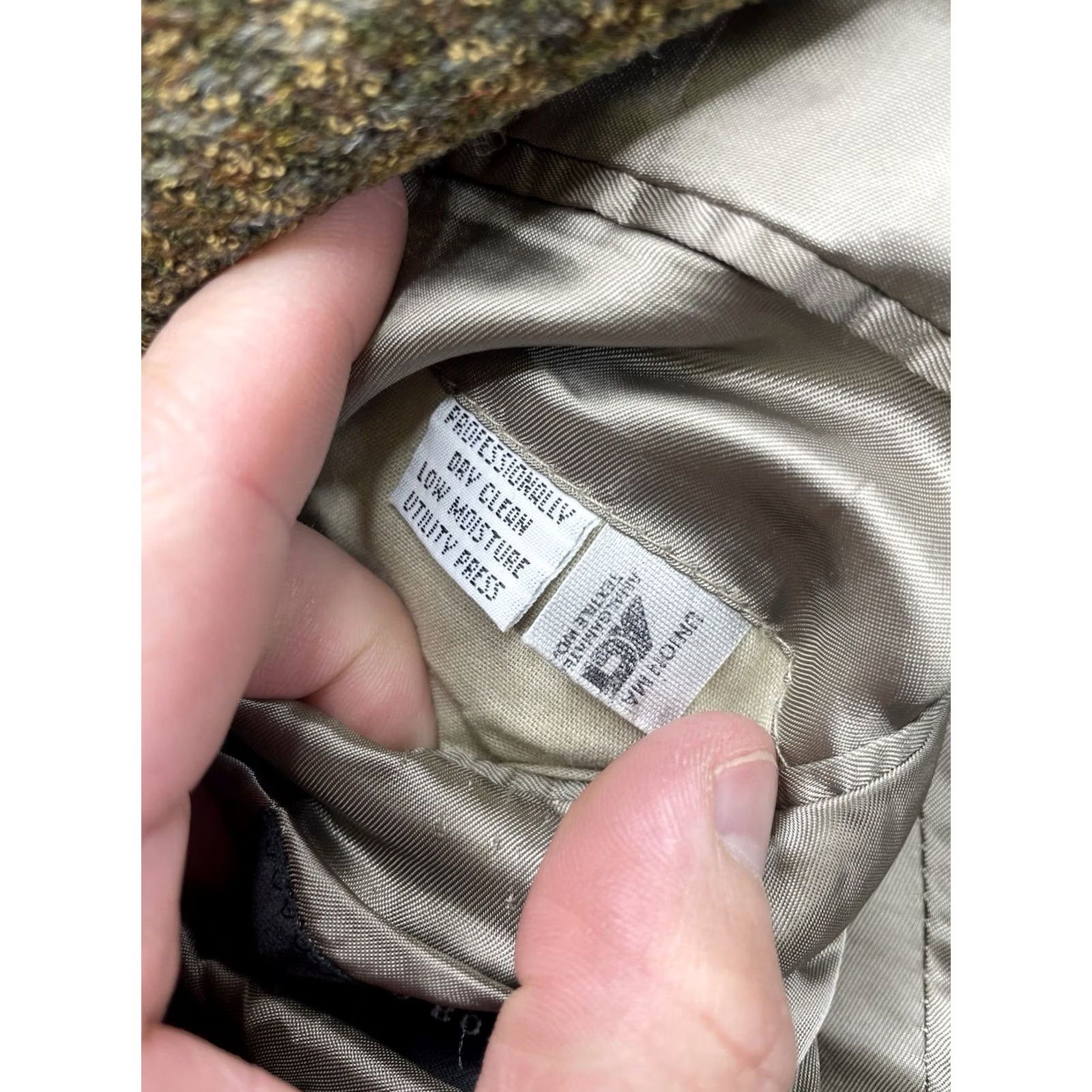 Hugo Boss HUGO BOSS Blazer 42R Sport Coat Jacket Wool Blend Tweed Mens Size 42R - 4 Thumbnail