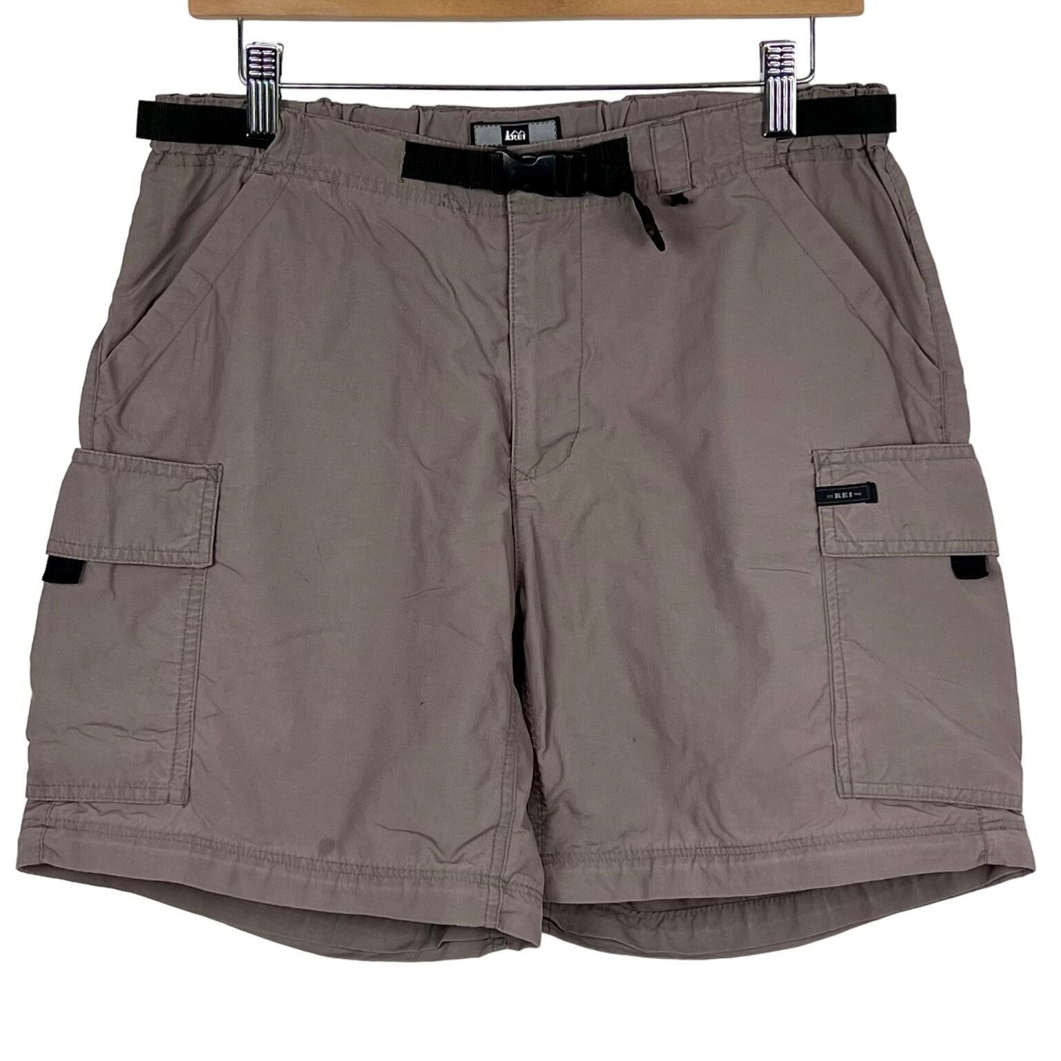 Pantalon Cargo Randonnée REI Homme - Vert, UPF 50+, Nylon, Taille 32/33, Bon état