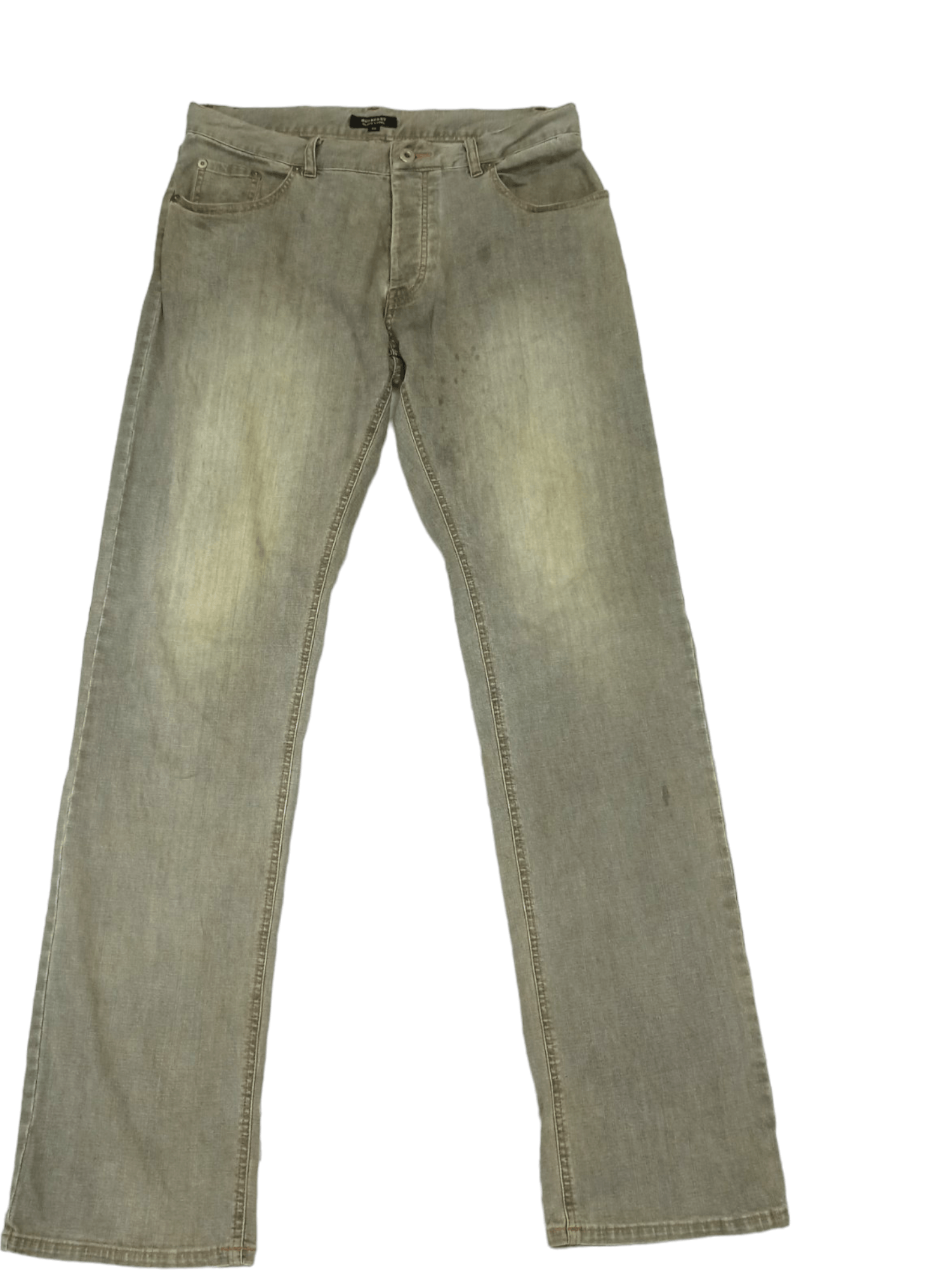 Burberry Vintage Burberry Black Label Faded Grey Denim Size US 32 / EU 48 - 1 Thumbnail