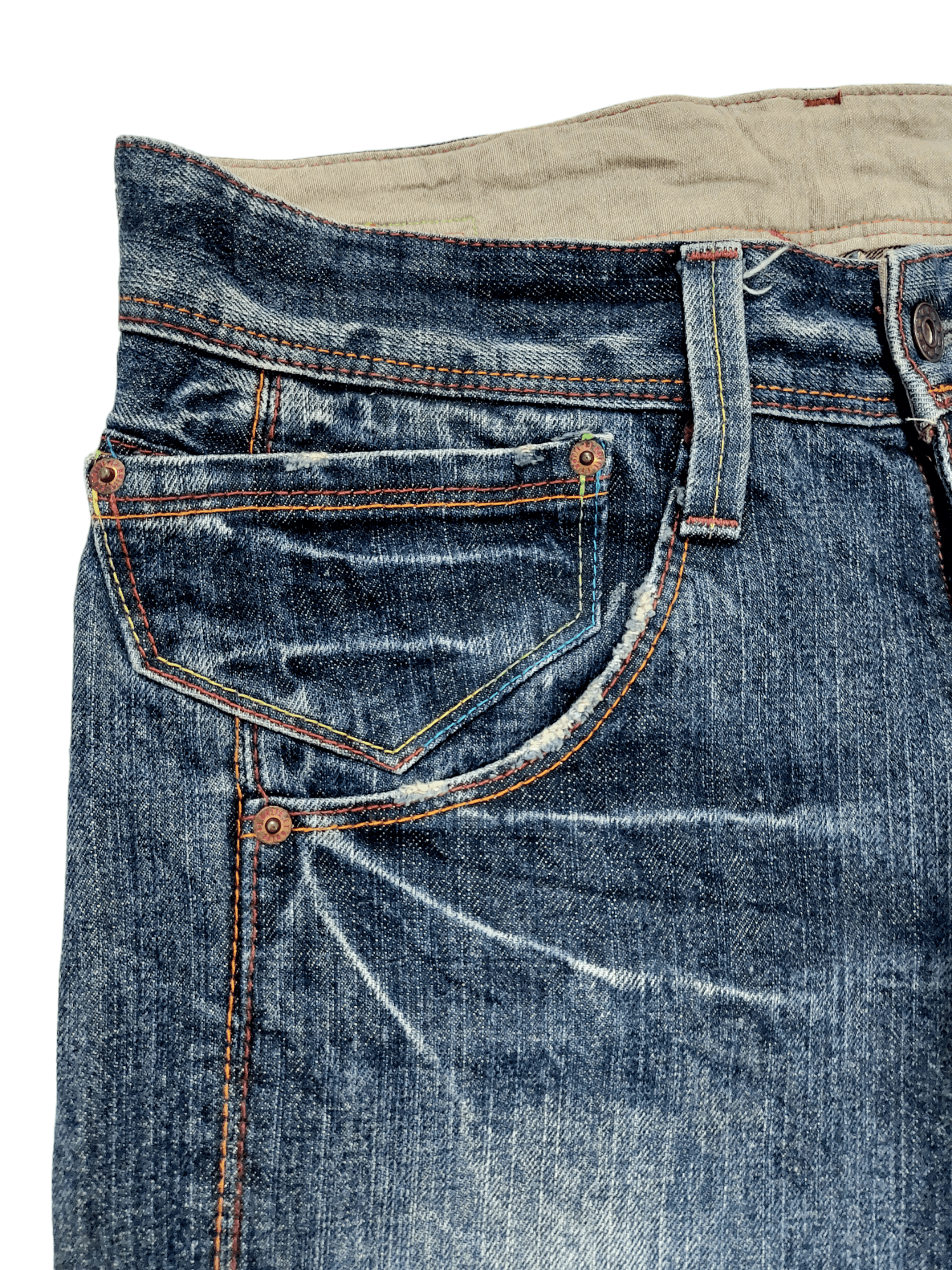 Japanese Brand × Vintage SUPER FLARE💥 Et Boite Japanese Wide Leg Flare Denim Size US 32 / EU 48 - 4 Thumbnail