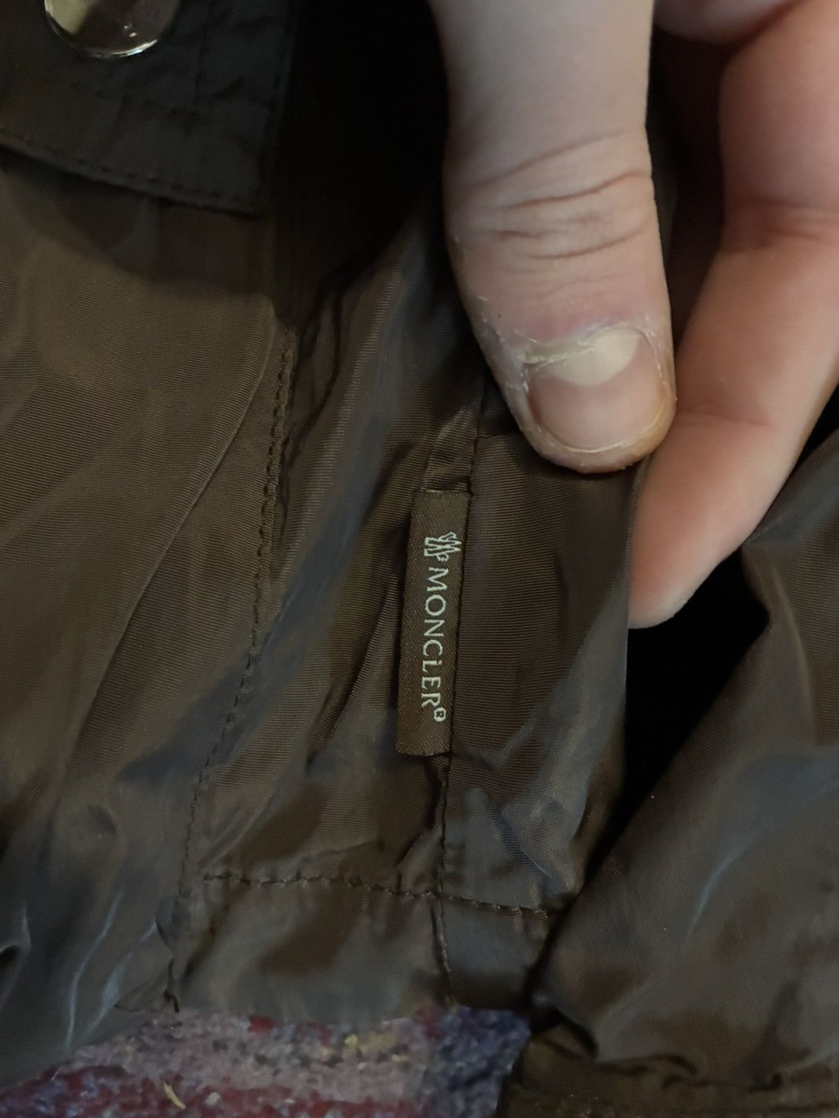 Moncler Jacket Moncler Brown L Size L / US 10 / IT 46 - 5 Thumbnail