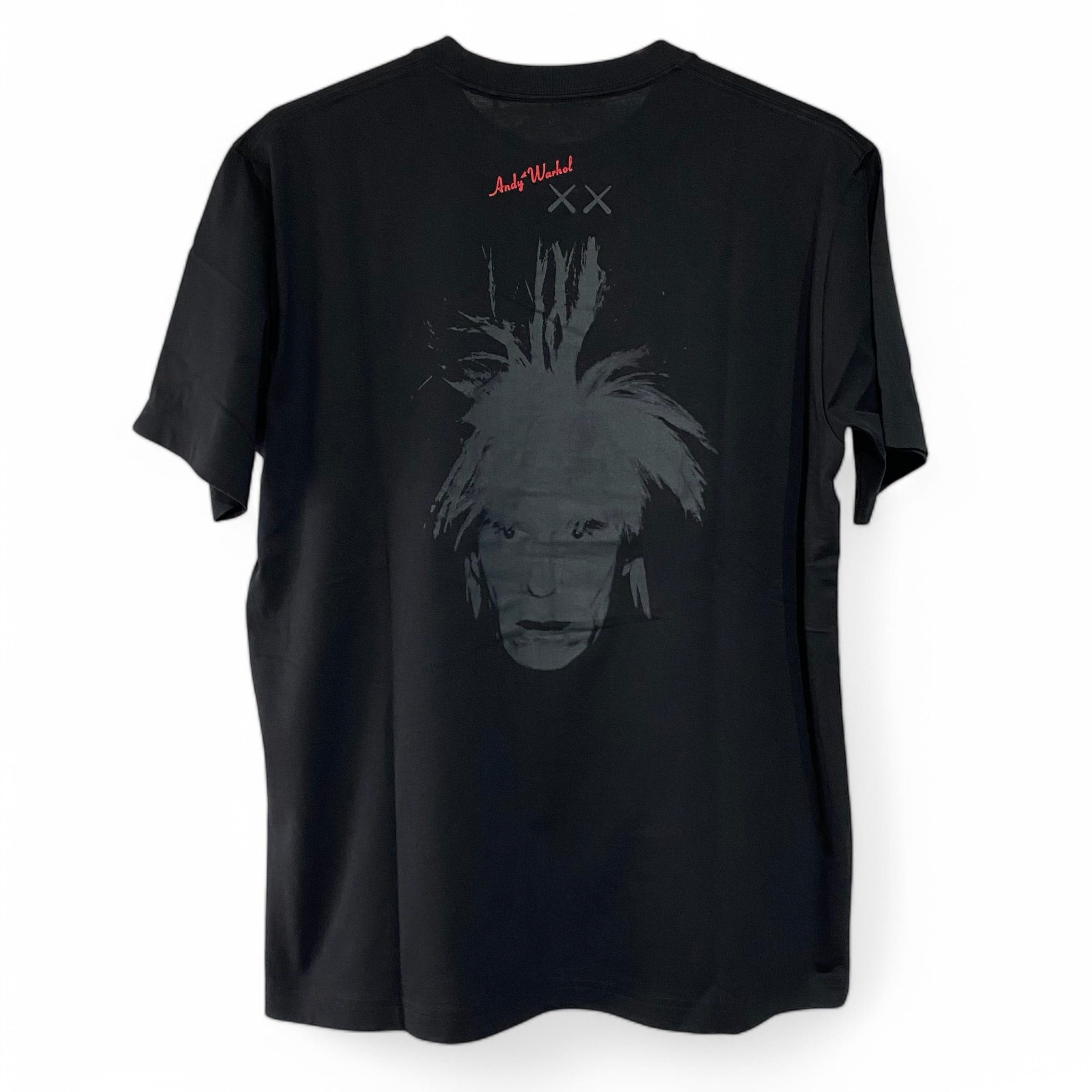 Andy Warhol × Japanese Brand × Kaws KAWS + Warhol Graphic T-Shirt Black Size US XL / EU 56 / 4 - 2 Thumbnail