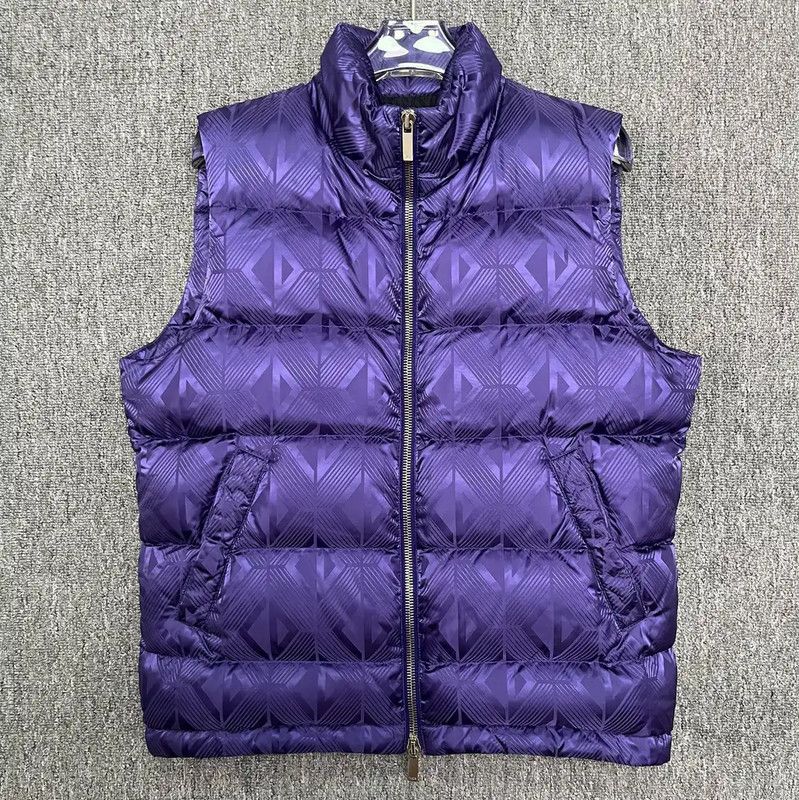Dior Dior Purple Nylon Men's Sleeveless Jacket 0089 Size US S / EU 44-46 / 1 - 1 Thumbnail