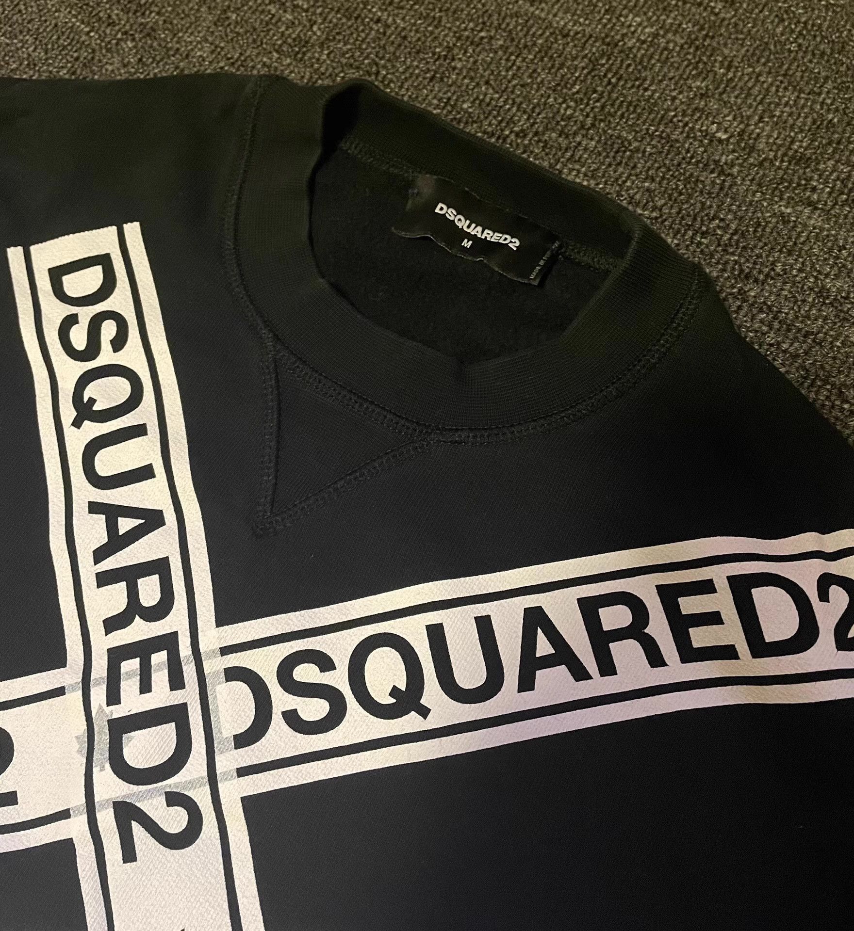 Dsquared2 DSquared2 (D2) black sweatshirt Size US M / EU 48-50 / 2 - 2 Thumbnail