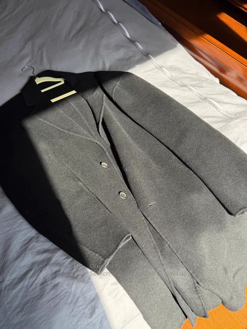 Kenzo Kenzo Men's Cashmere Overcoat Size US L / EU 52-54 / 3 - 2 Thumbnail