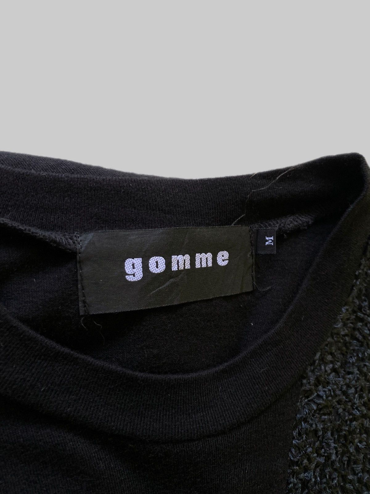 gomme Vintage Gomme Homme Asymmetrical Reworked LS Shirt Size US M / EU 48-50 / 2 - 2 Thumbnail