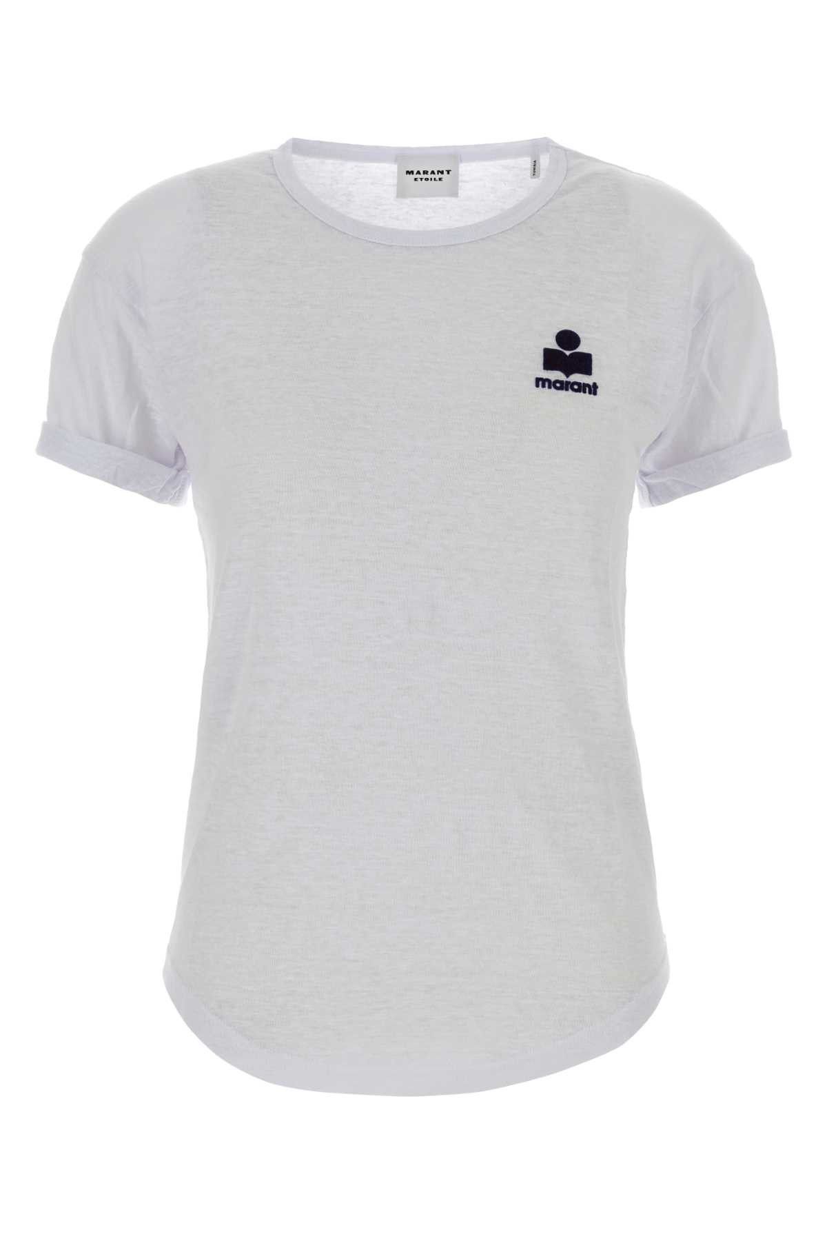 Isabel Marant Etoile White Linen Koldia T-Shirt Size XS / US 0-2 / IT 36-38 - 1 Thumbnail