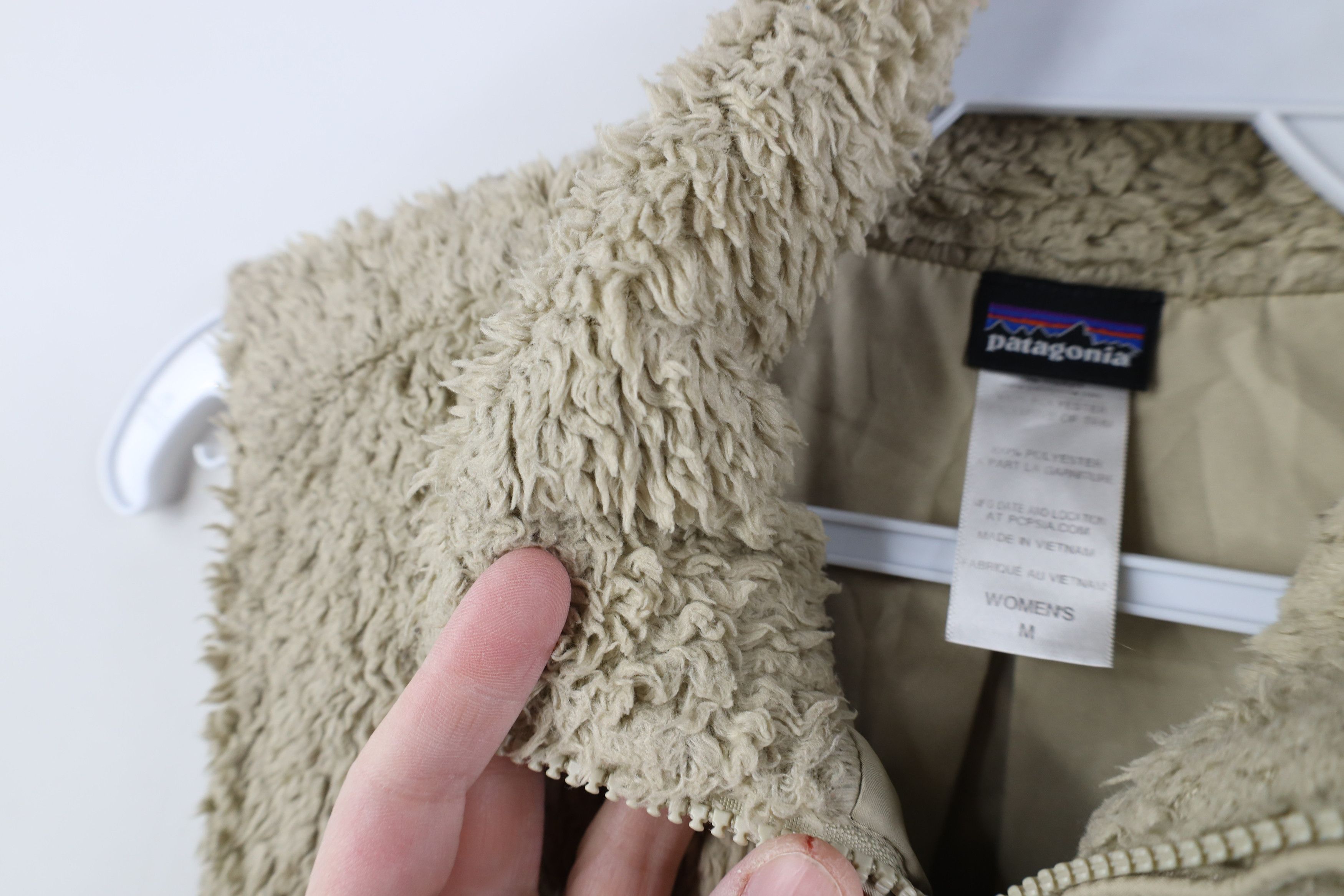 Patagonia Patagonia Spell High Pile Fleece Los Gatos Vest Jacket Beige Size M / US 6-8 / IT 42-44 - 6 Thumbnail