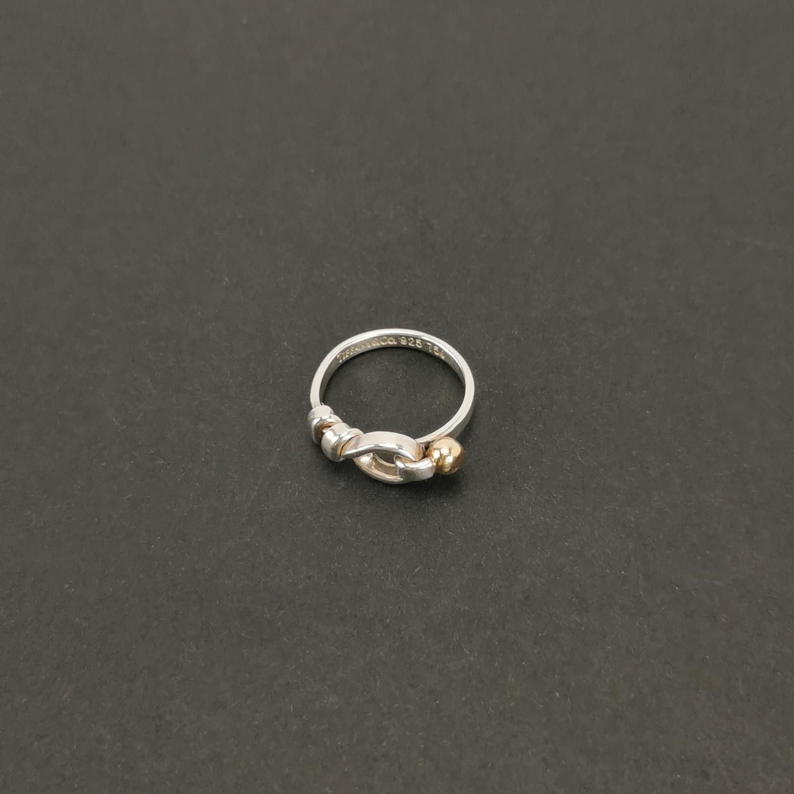 Tiffany & Co. Tiffany & Co. S925 Gold Ring Size 8 -z2505 Size ONE SIZE - 8 Thumbnail