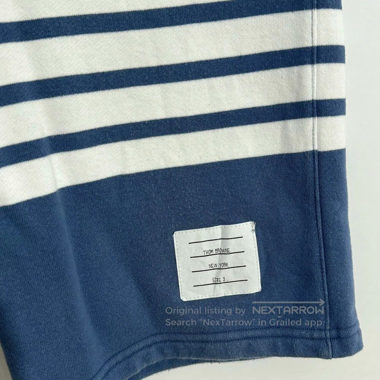 Thom Browne Thom Browne Blue Stripe Shorts Size 3. Size US 28 / EU 44 - 5 Thumbnail