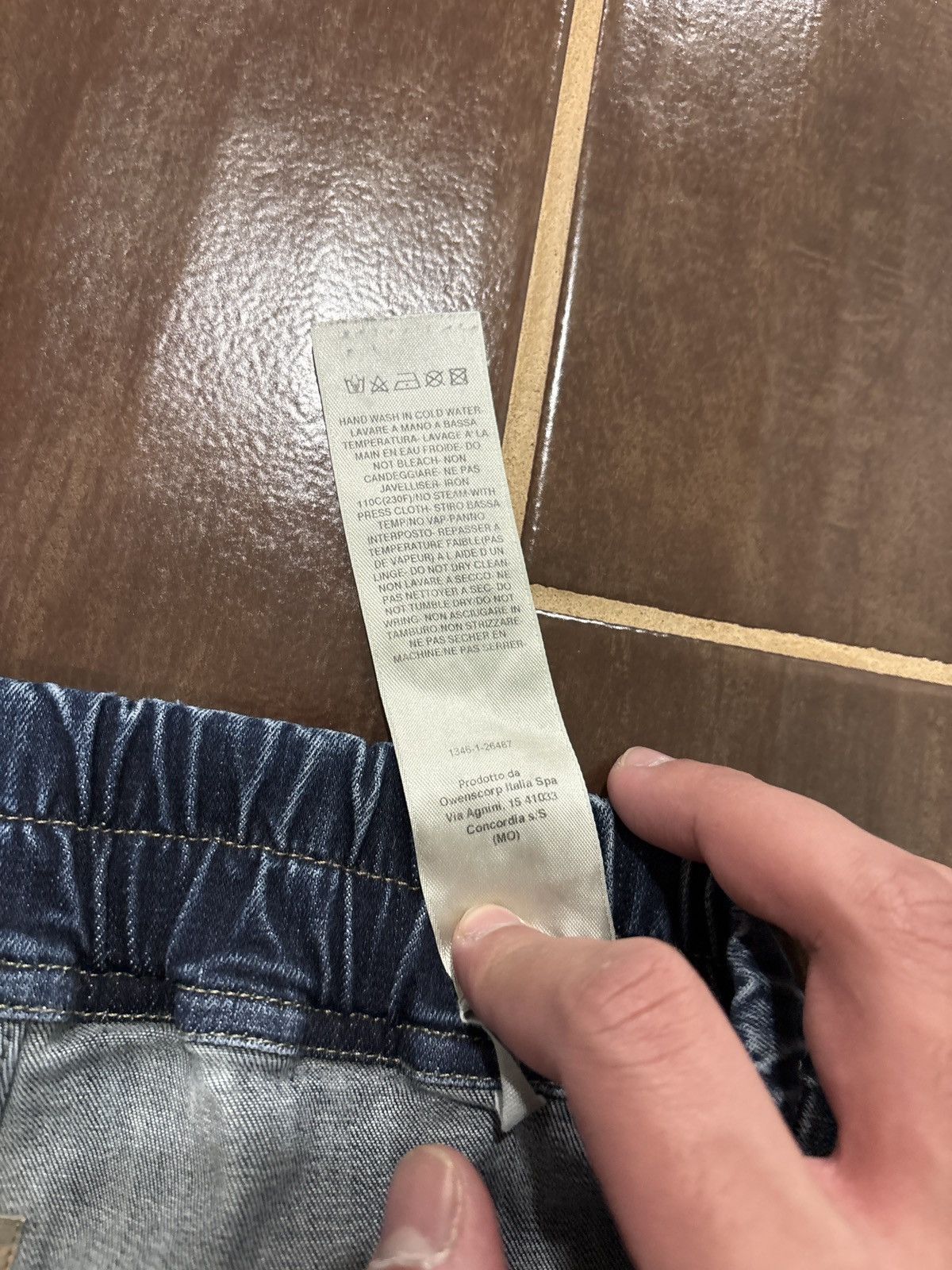 Rick Owens Drkshdw USED Rick Owens DRKSHDW Double Cargo Denim Pants SZ L Size US 36 / EU 52 - 10 Thumbnail