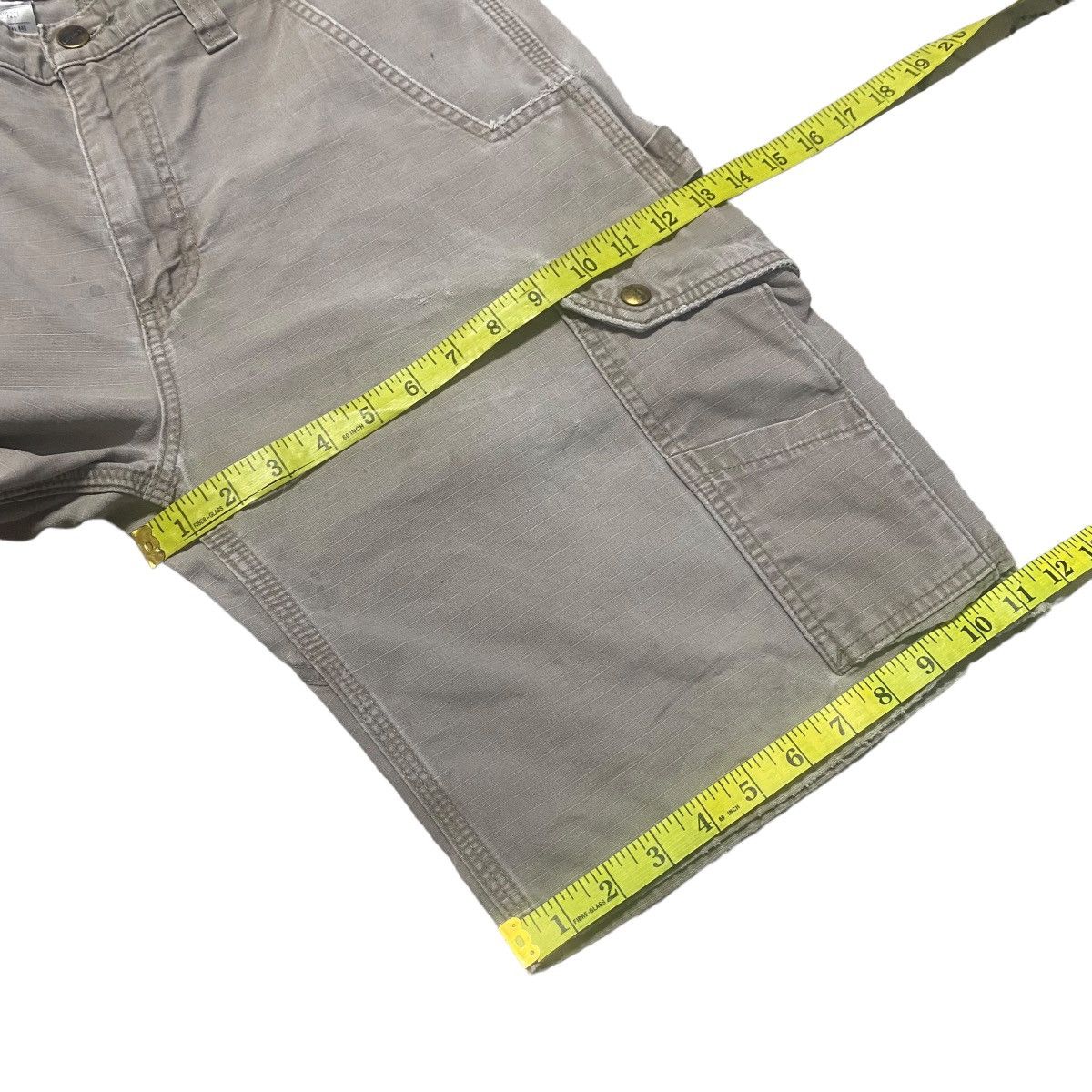 Carhartt Vintage Carhartt Ripstop Cargo Short Pants Size US 33 - 16 Thumbnail
