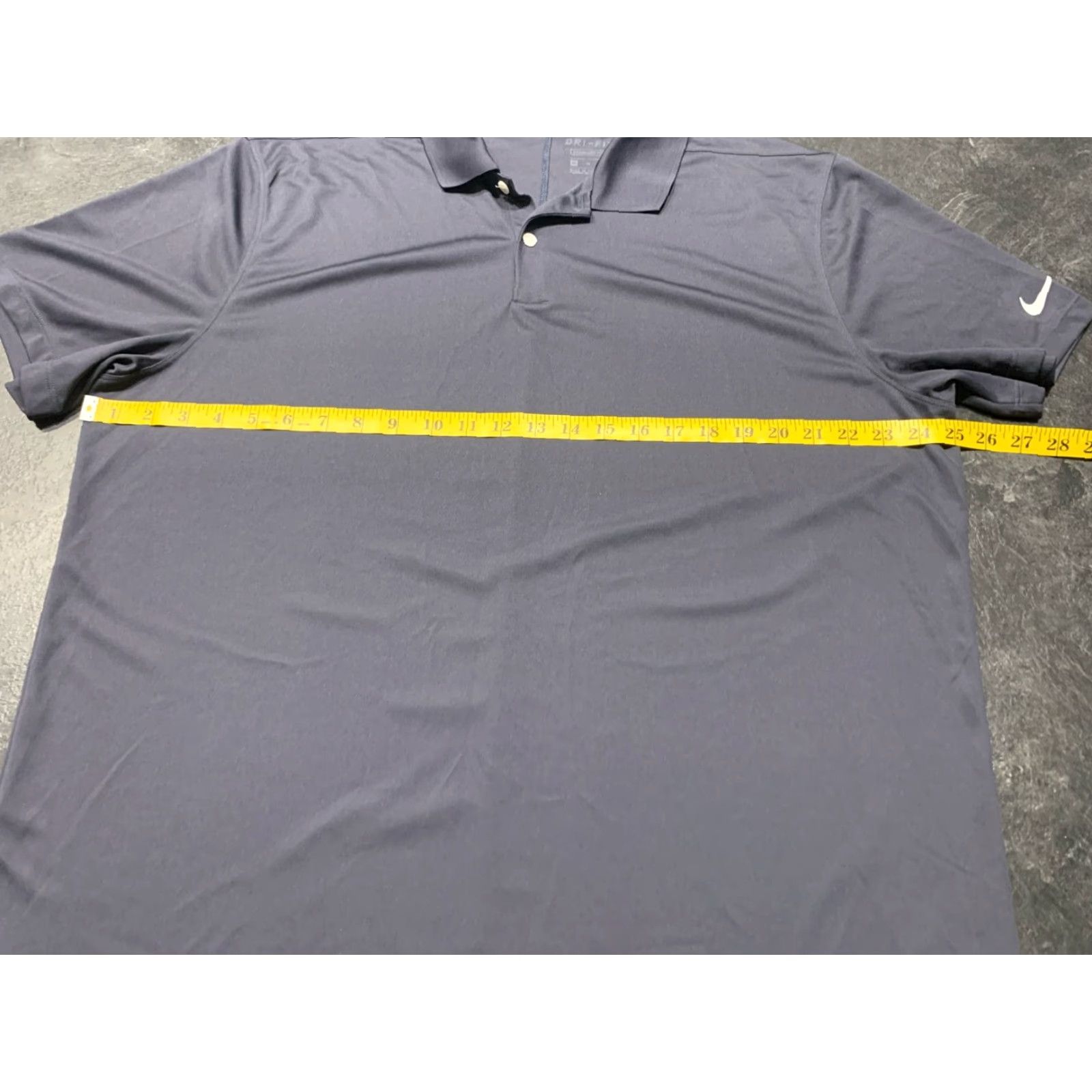 Nike NIKE Athletic Fit XL Gray Polo Shirt Mens Size US XL / EU 56 / 4 - 7 Thumbnail