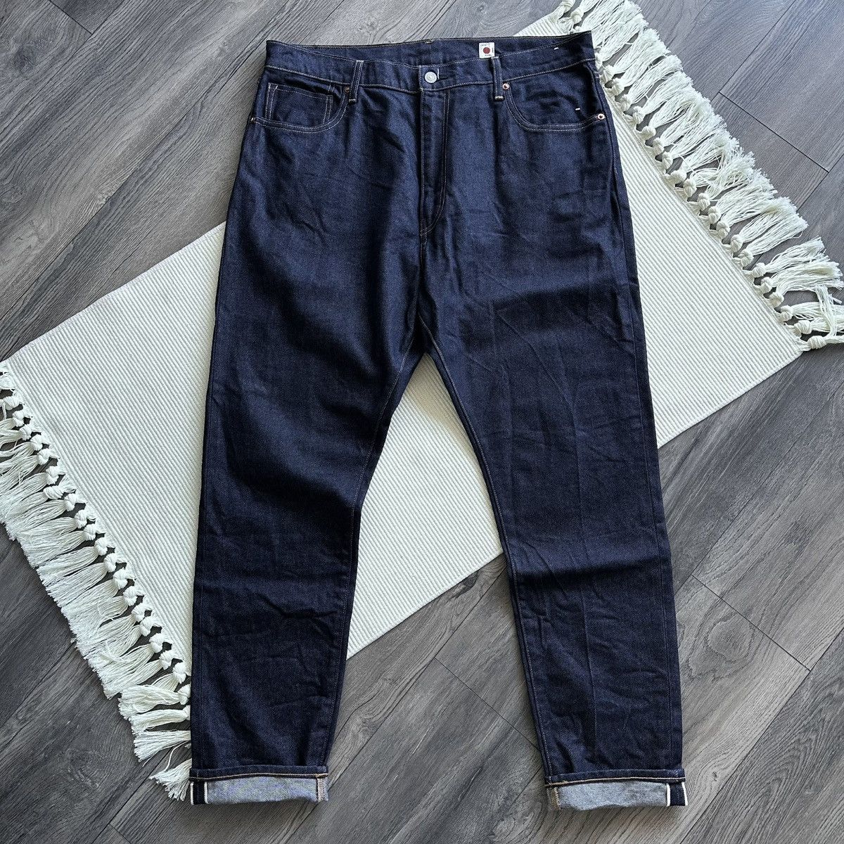 Levi's Levi’s Premium Japanese Selvedge Denim High-Rise Slim Jeans Size US 34 / EU 50 - 1 Thumbnail