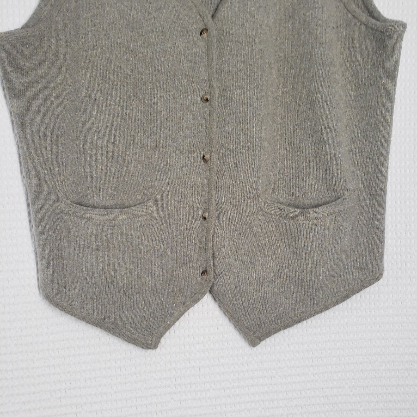 Esprit Vintage Esprit Sweater Vest Mens Medium Gray Sleeveless Size US M / EU 48-50 / 2 - 10 Thumbnail